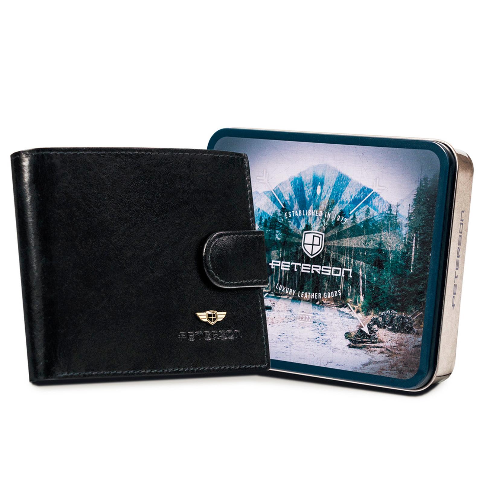 Černá Peněženka Peterson TV-L10N NTP