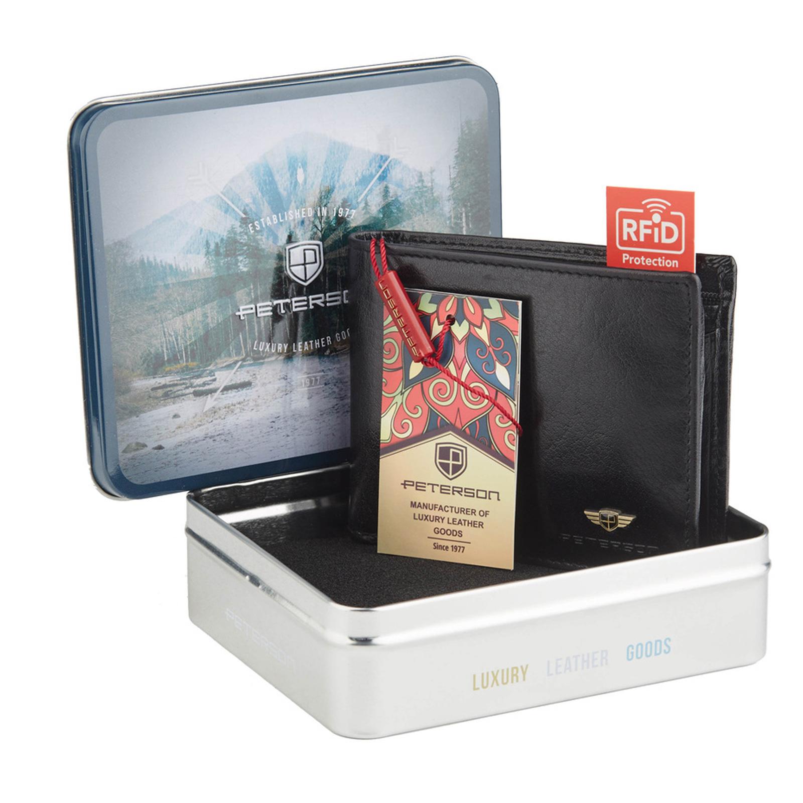 Černá Peněženka Peterson 1-1-2 433 NTP