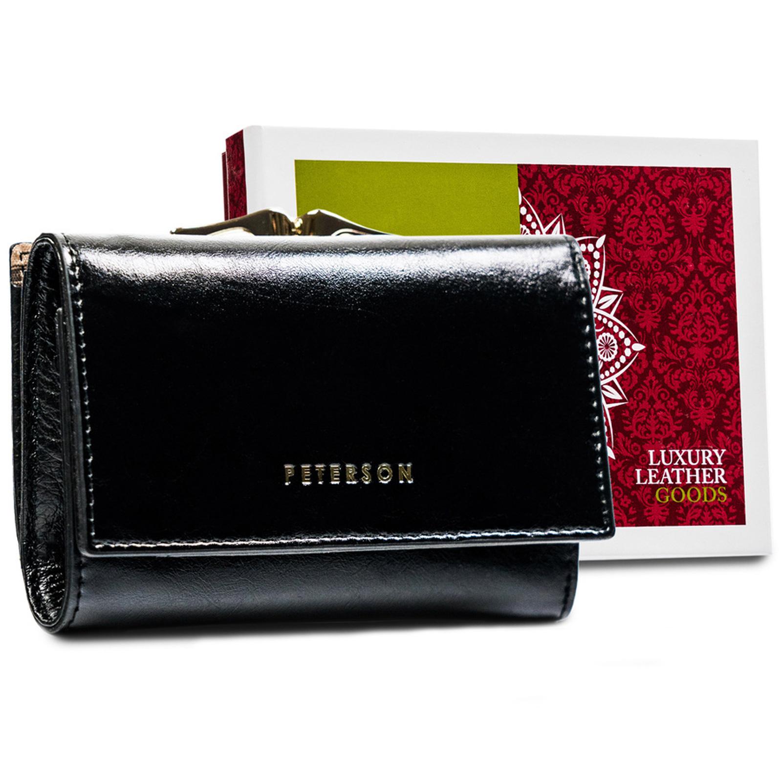 Černá Peněženka Peterson 214-LP NTP