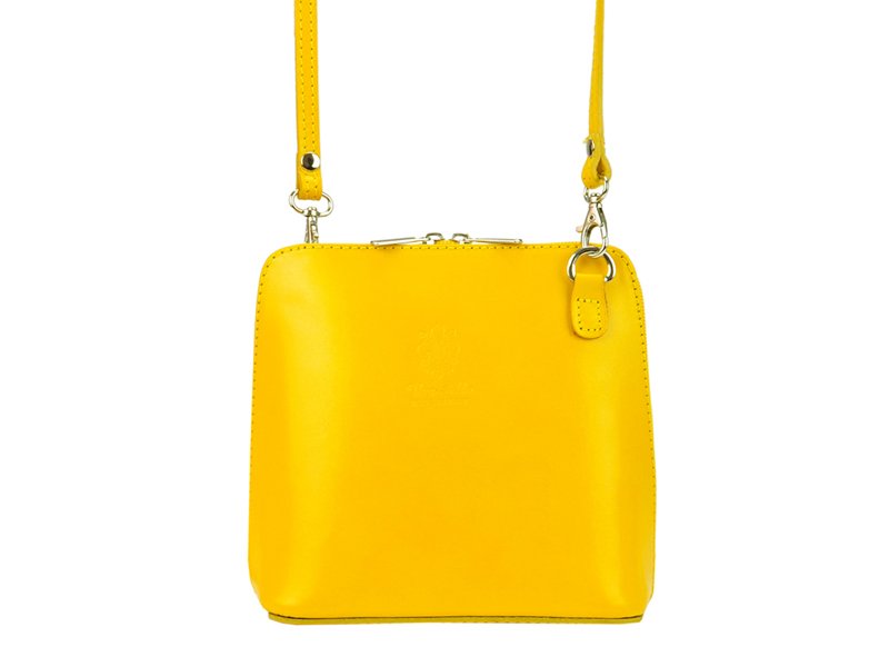 Žlutá Kožená kabelka Barberinis 2071
