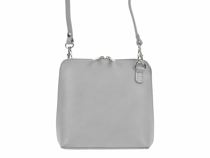 Šedá Kožená kabelka Barberinis 2071