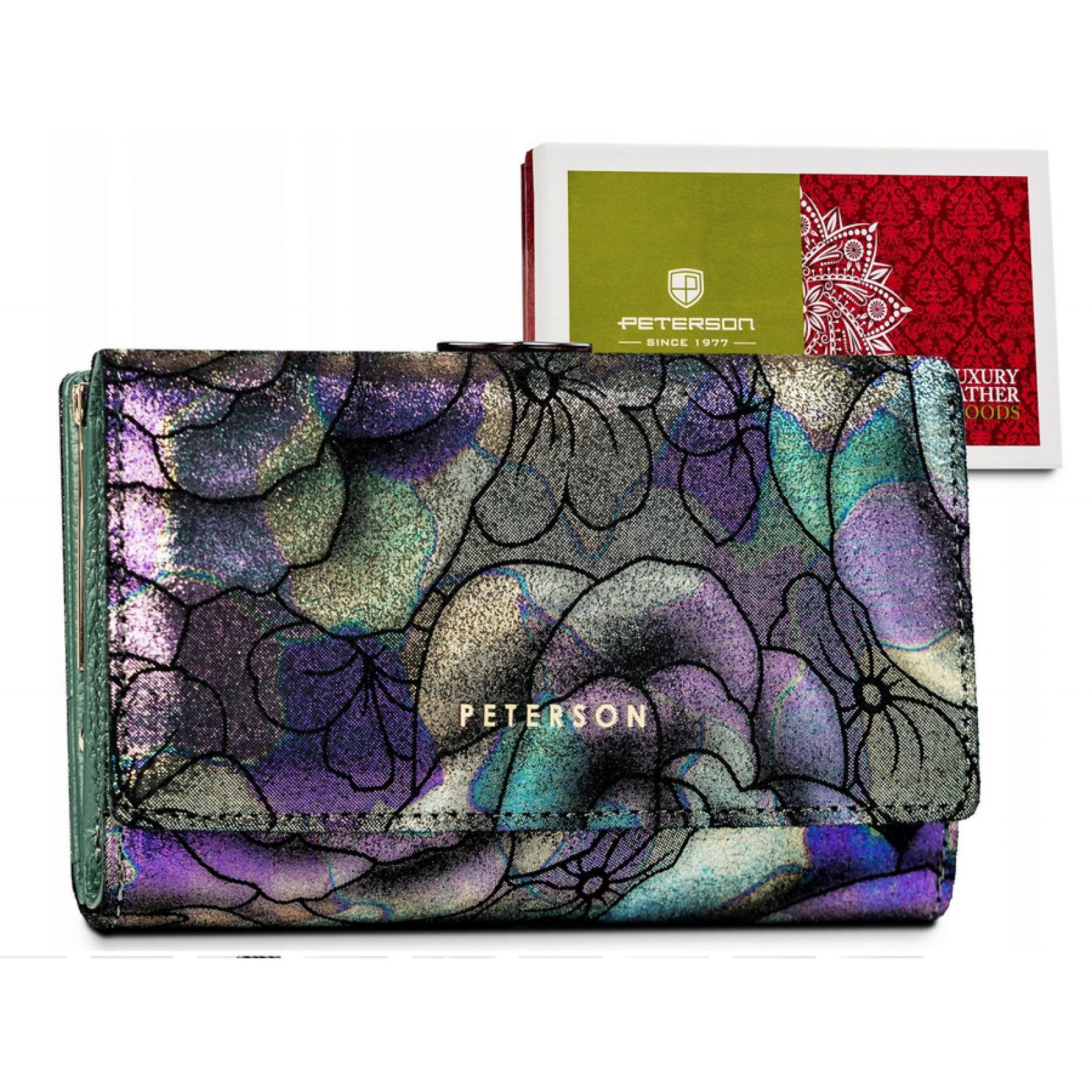 Zelená Peněženka Peterson DM-80124 NTP