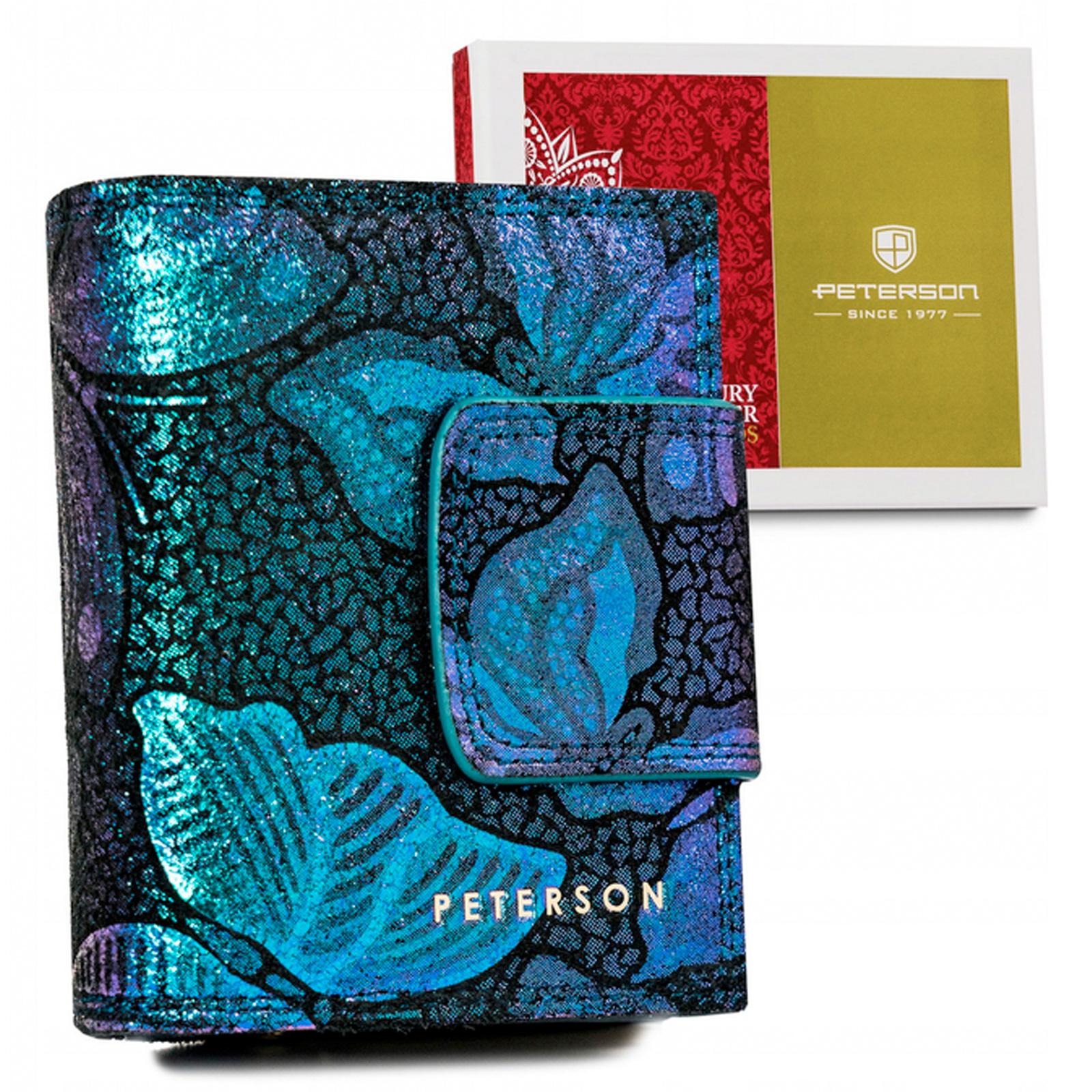 Modrá Peněženka Peterson FBNO-92324 NTP