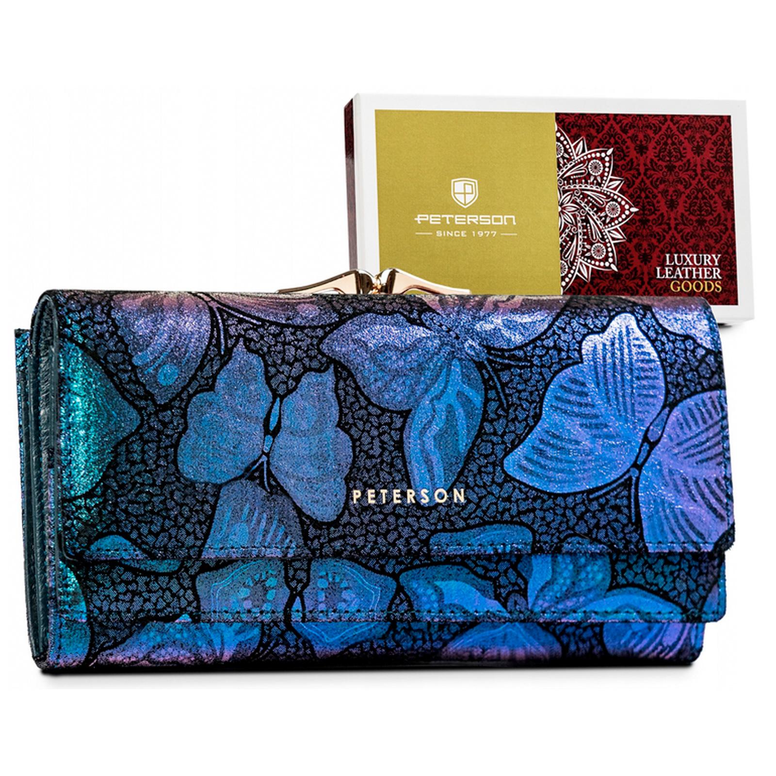 Modrá Peněženka Peterson FBNO-820124 NTP