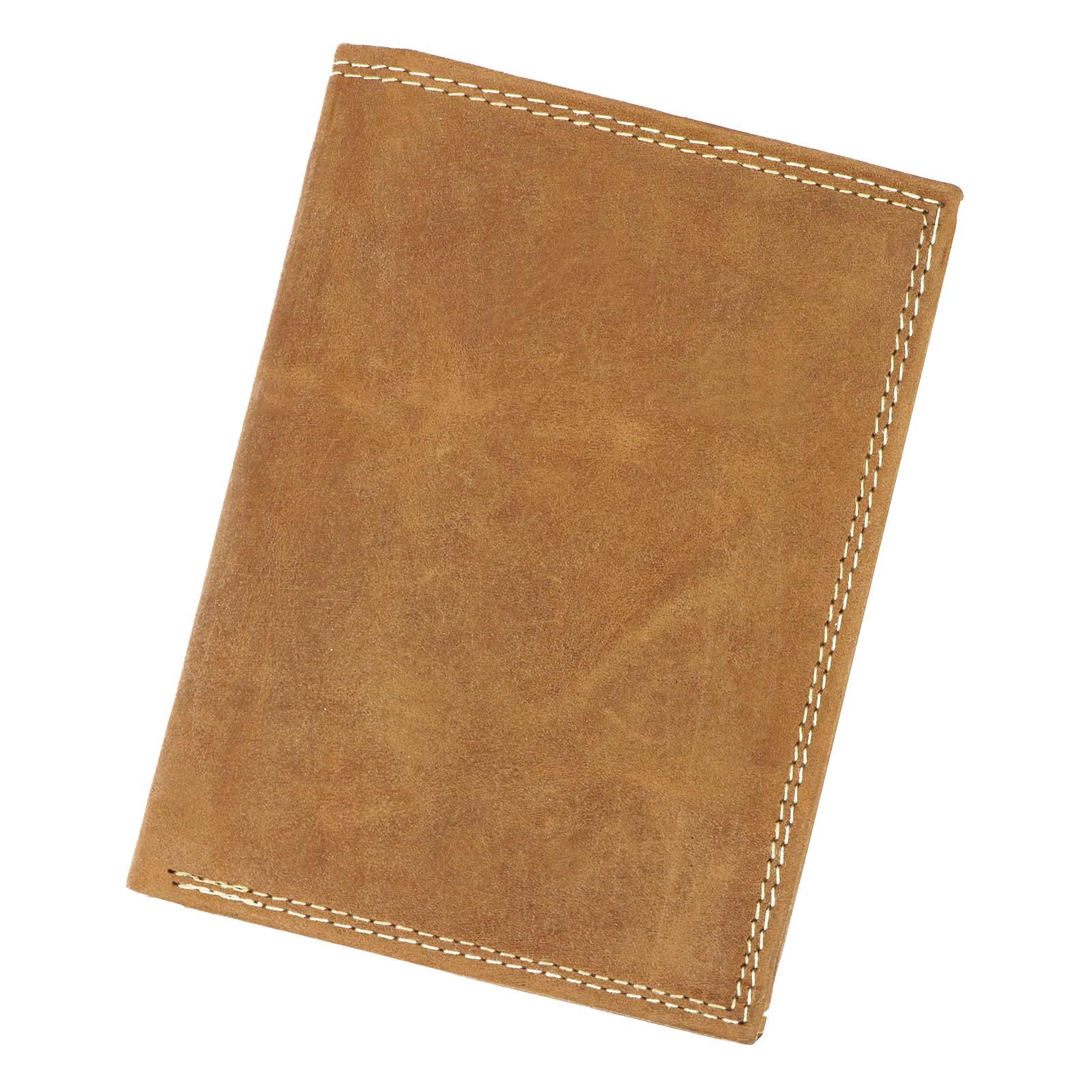 Hnědá Peněženka Wild DIFR LN-MHC-4N