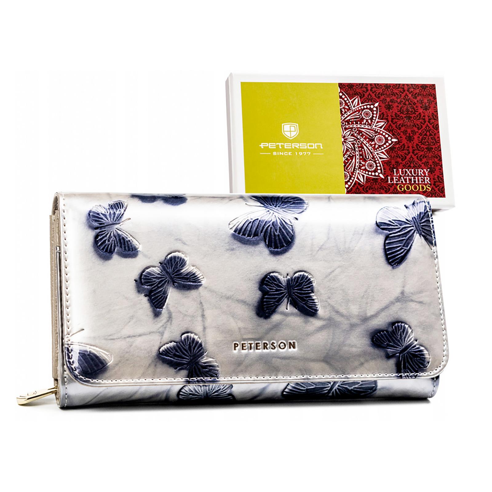 Stříbrná Peněženka Peterson REVLIS FB-770124 NTP