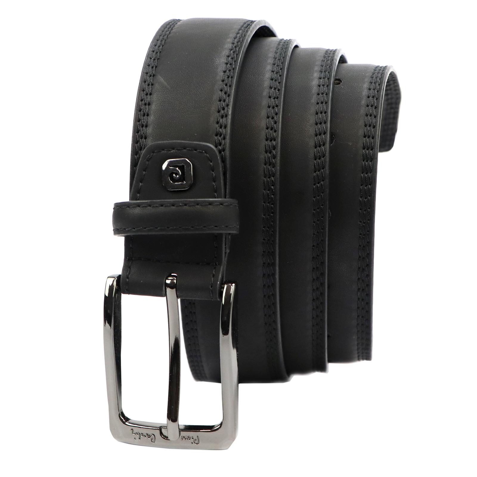 Černý Opasek Pierre Cardin 32GG 2433