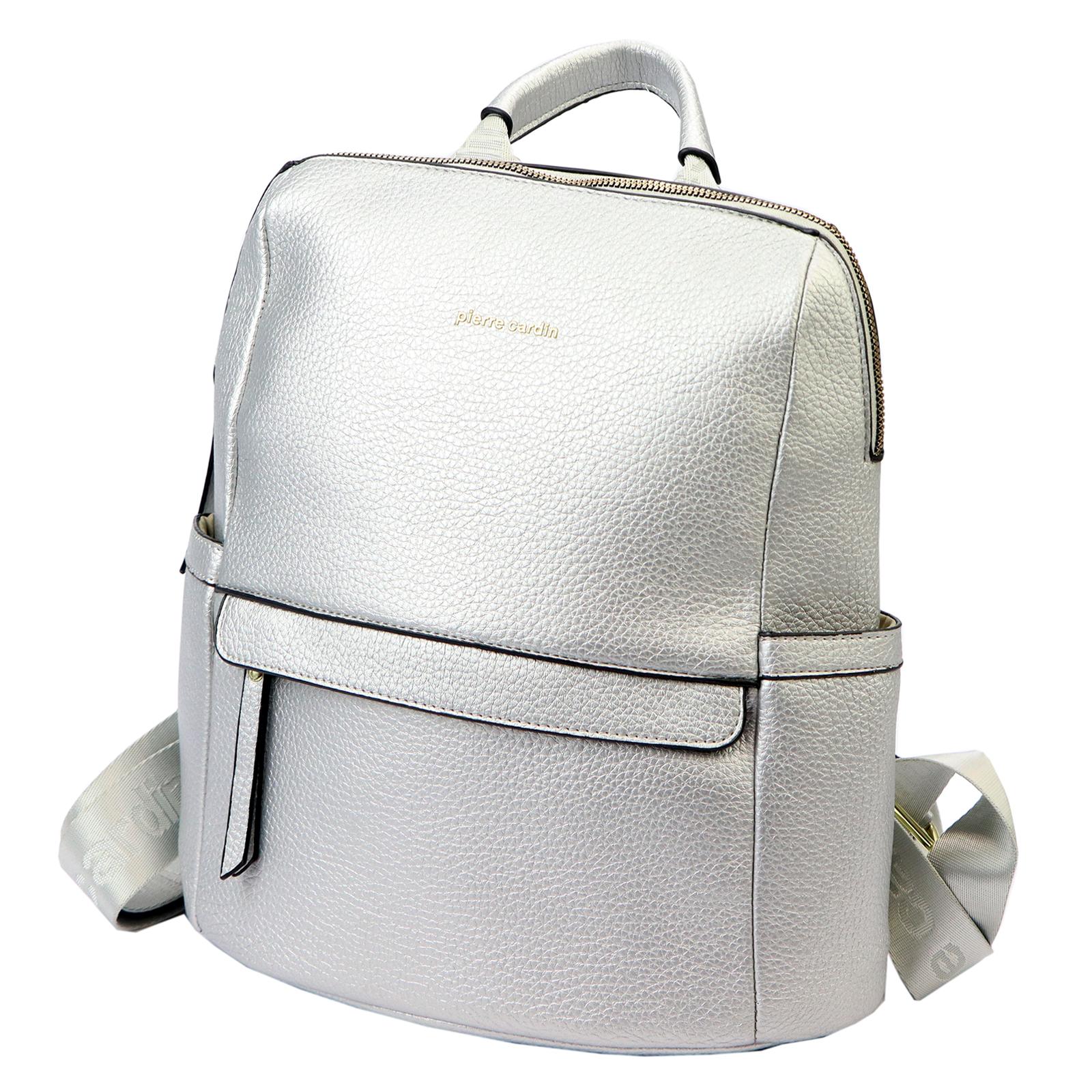 Stříbrný dámský batoh 