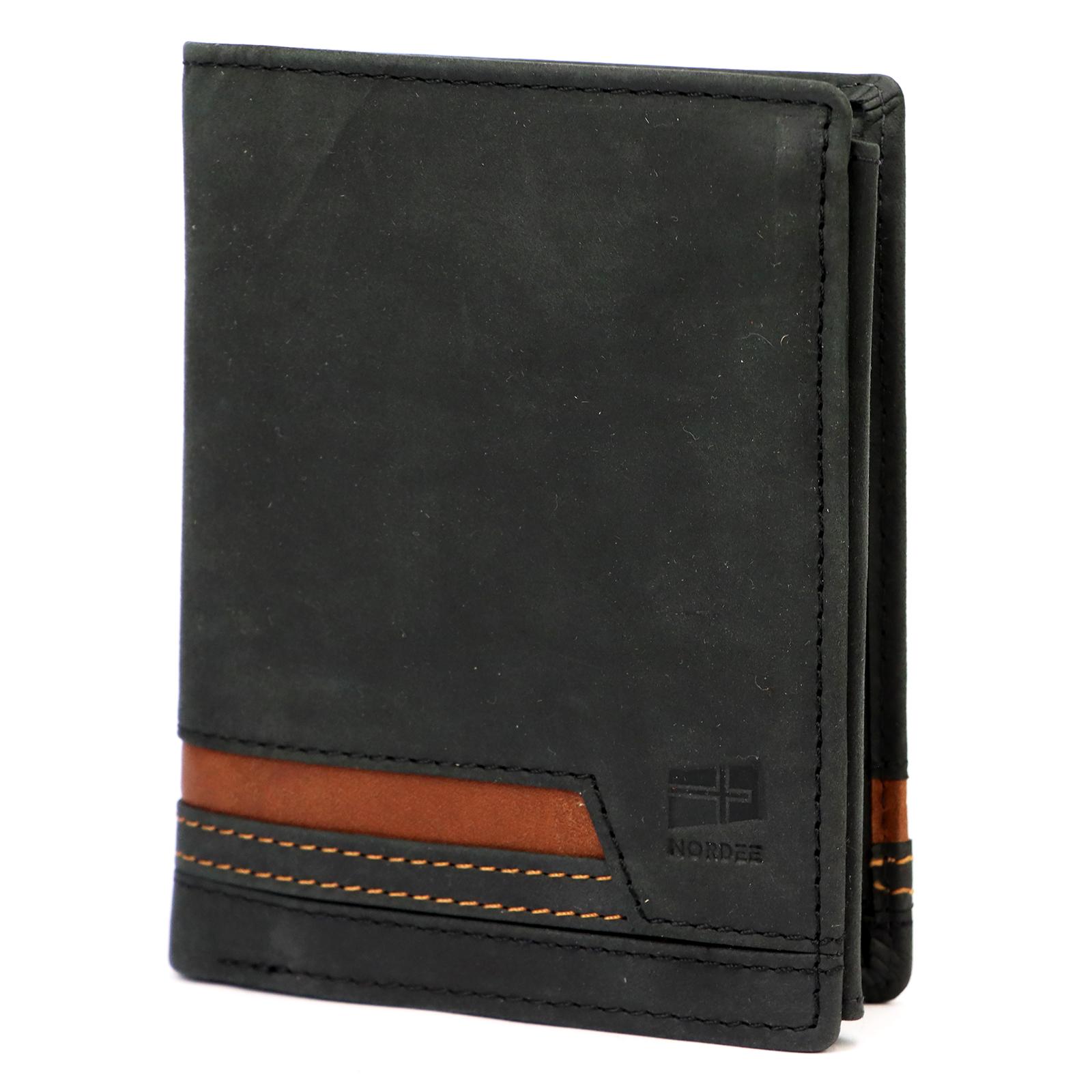 Černá Peněženka Nordee 4N LAVH