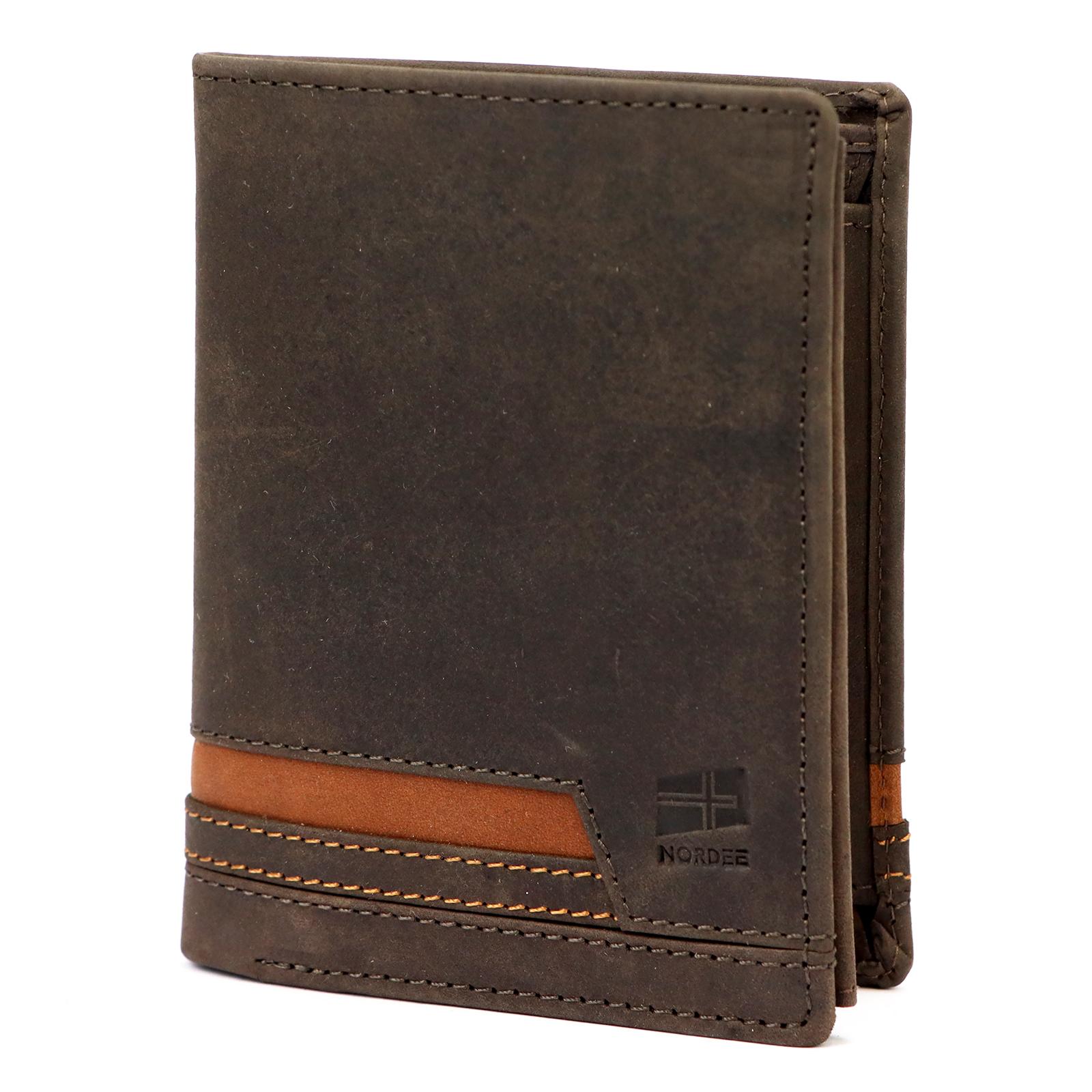 Hnědá Peněženka Nordee 4N LAVH