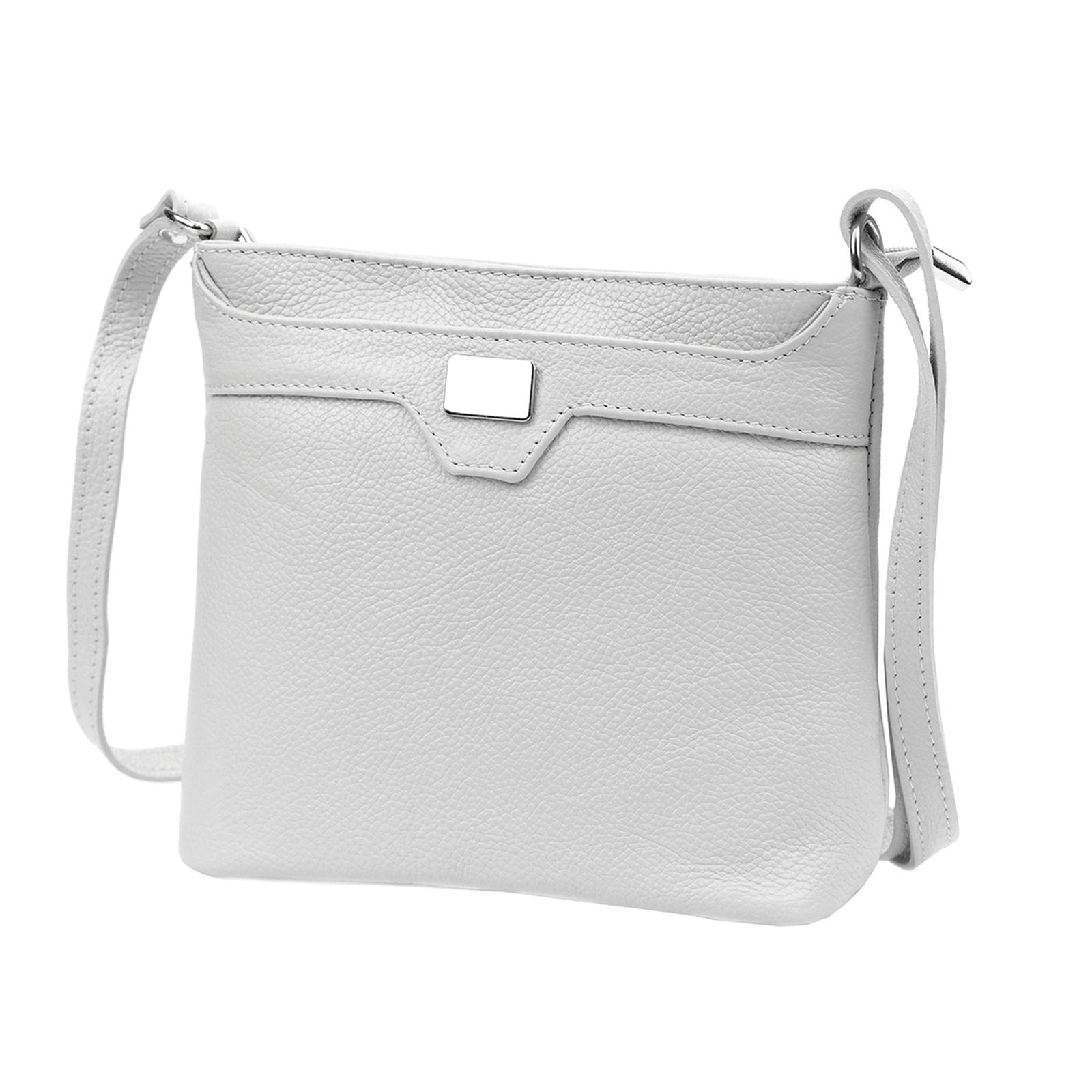 Šedá Kožená kabelka Luka ORALLOD 670-02