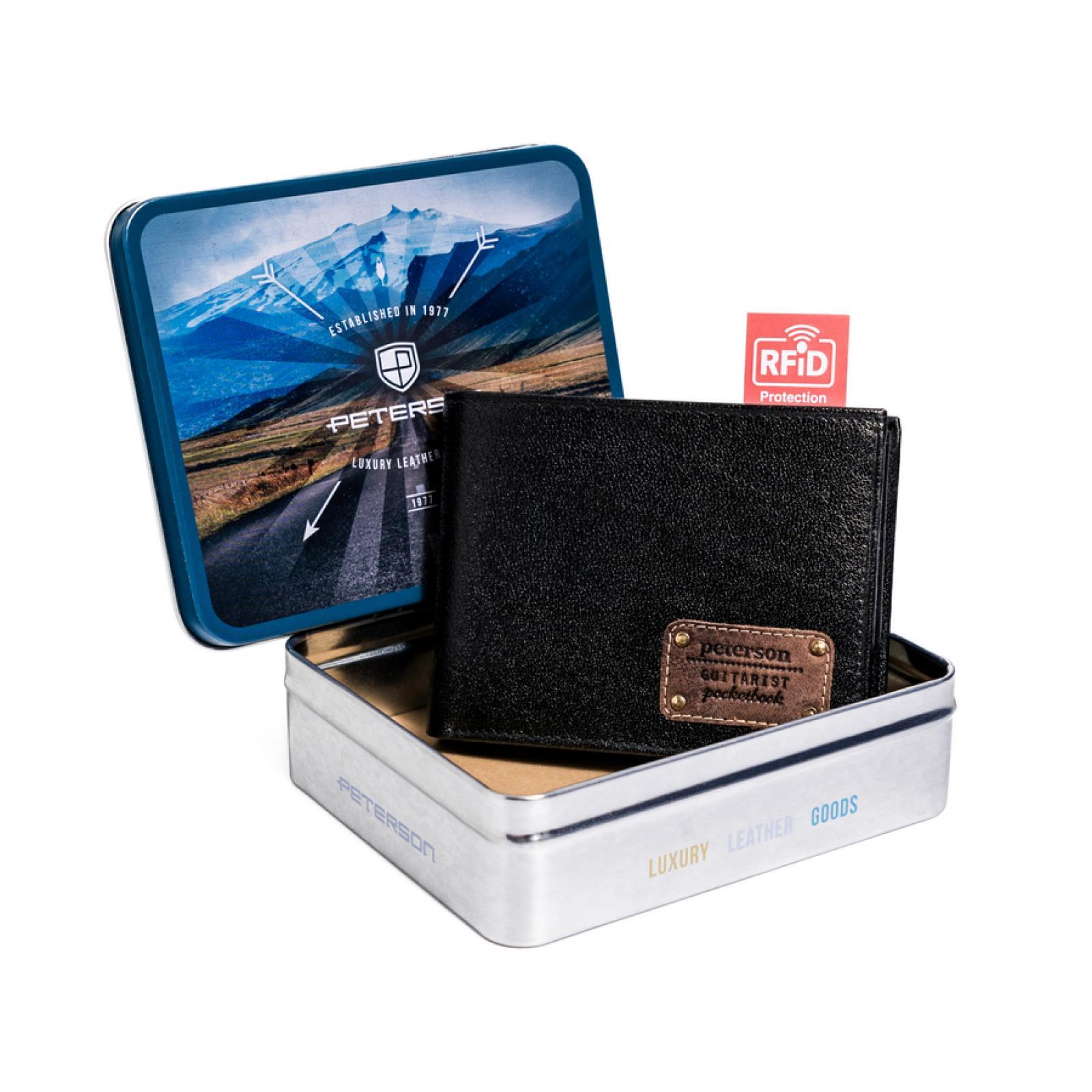 Černá Peněženka Peterson RETNUH G403 NTP