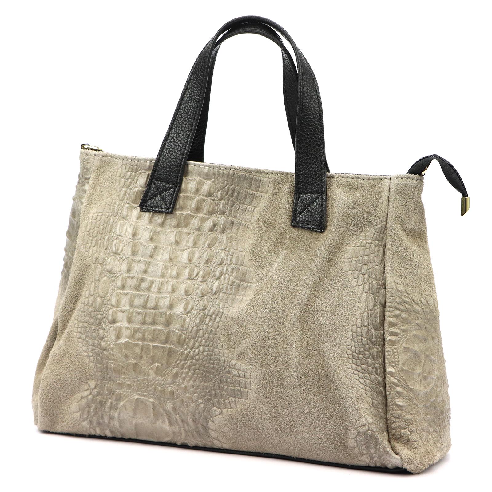 Hnědá Kožená kabelka Luka OCORC 430-62