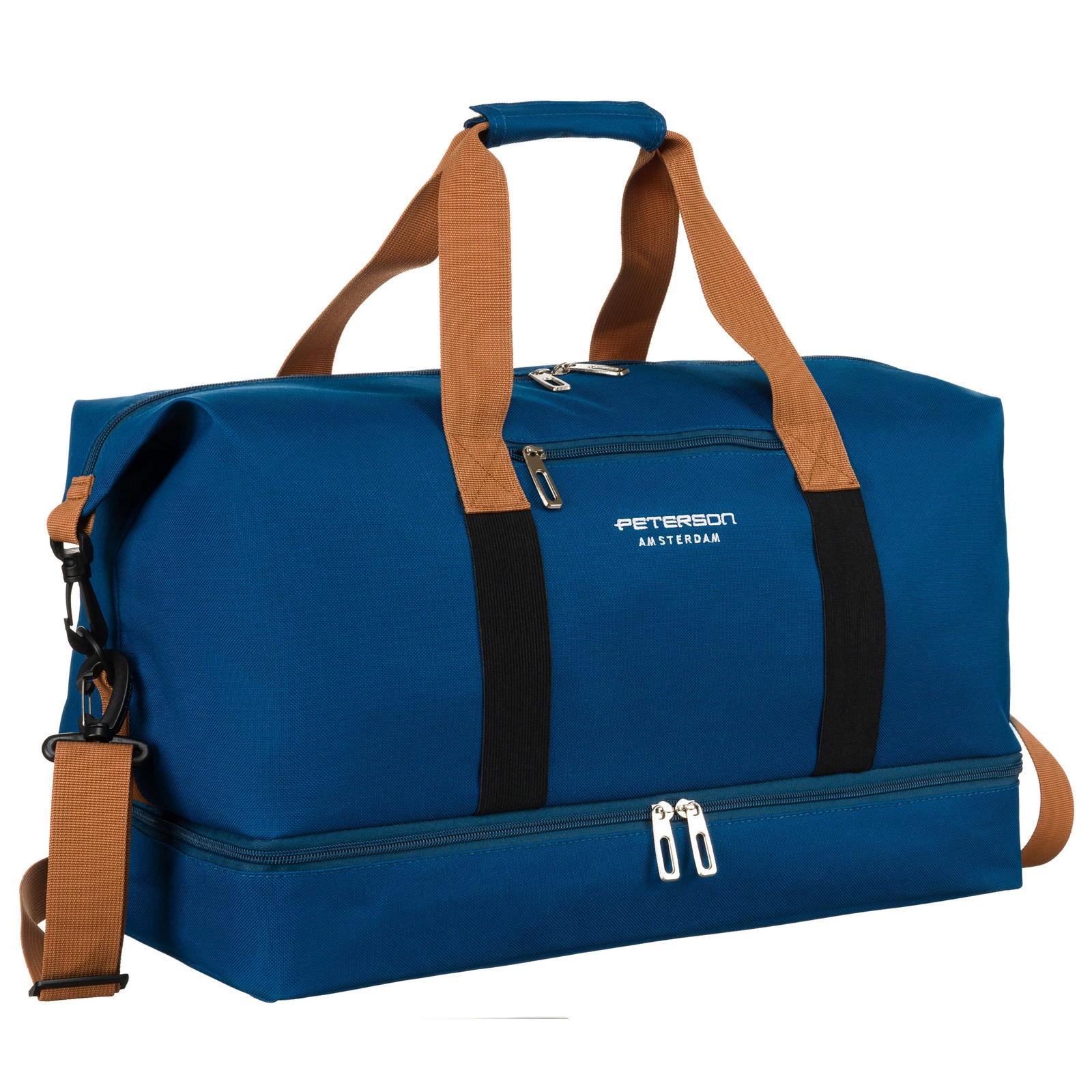Modrá Cestovní taška Peterson 54132 NTP