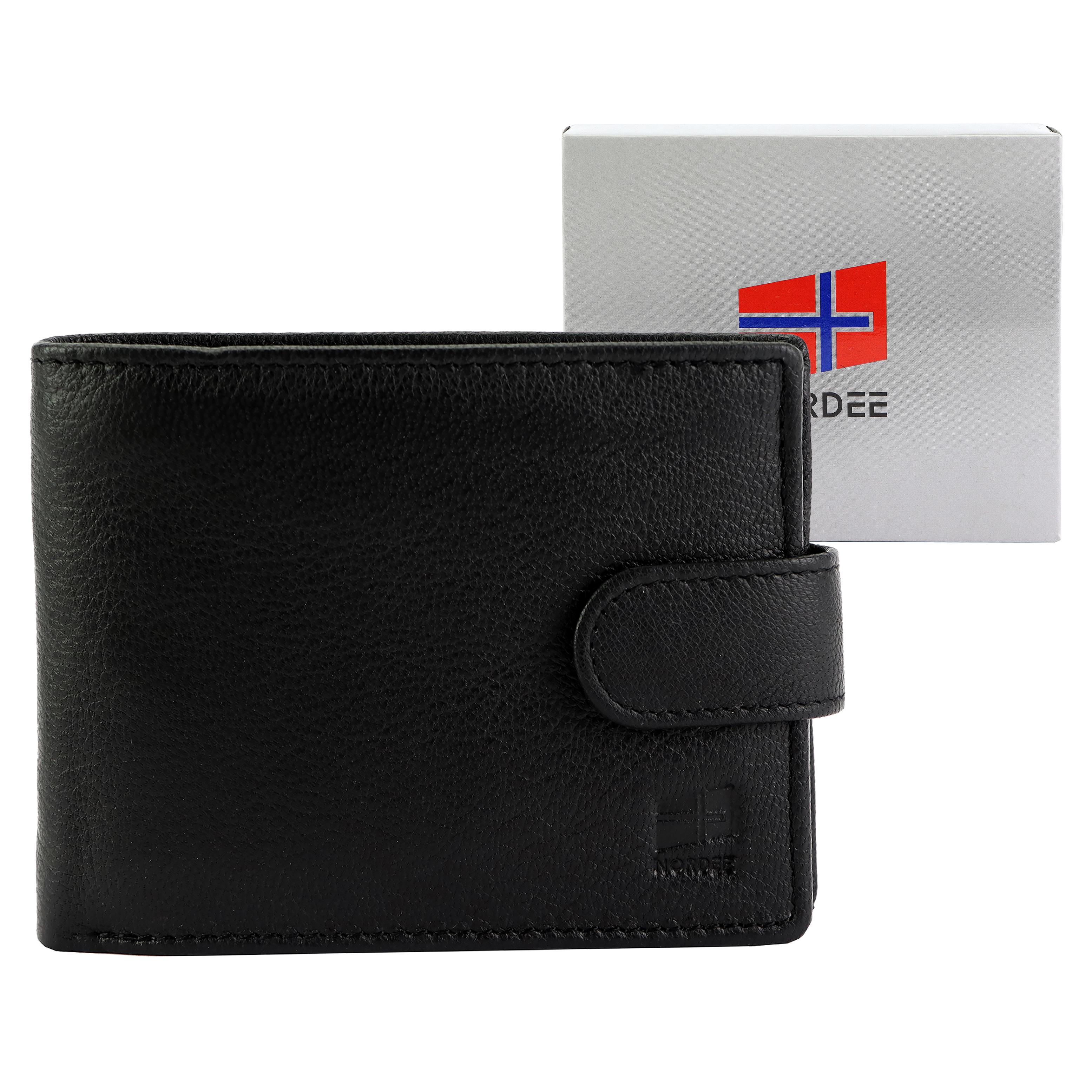 Černá Peněženka Nordee L530 ERAH