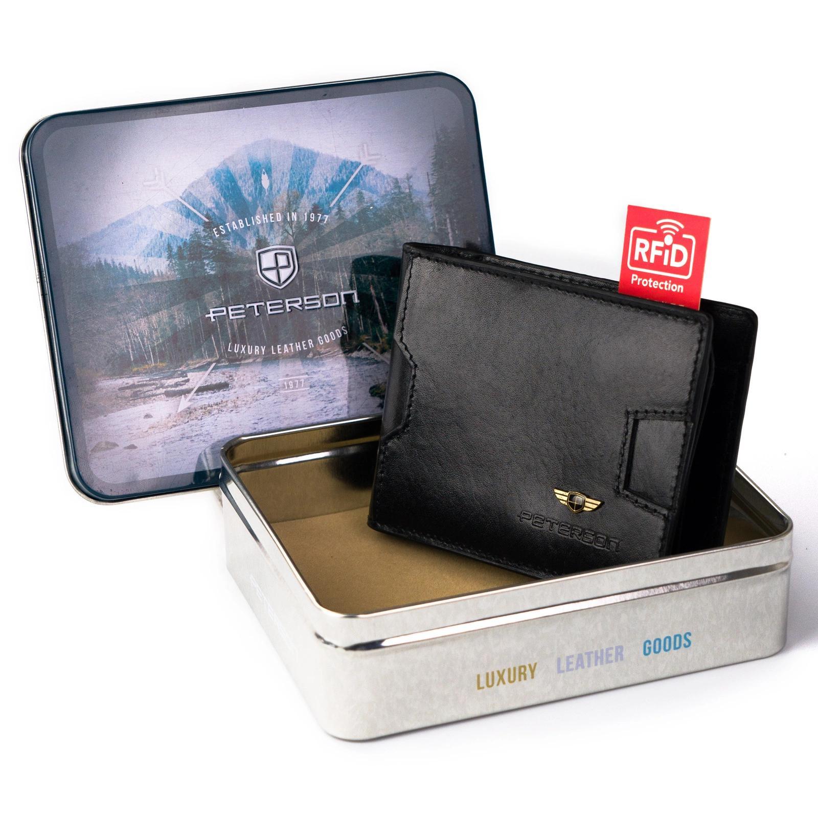 Černá Peněženka Peterson TV-87N NTP