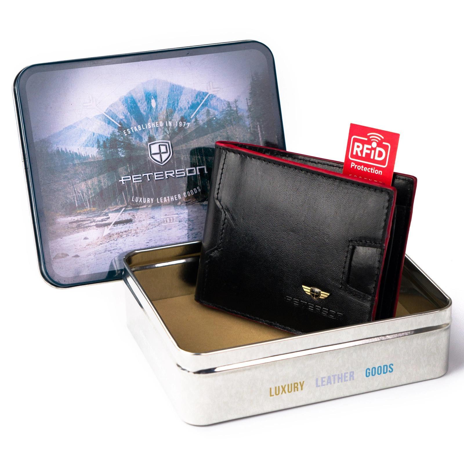 Černá Peněženka Peterson TV-87N NTP