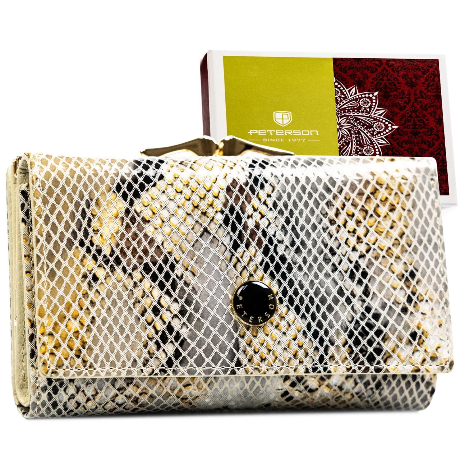 Béžová Peněženka Peterson LFS-80124 NTP