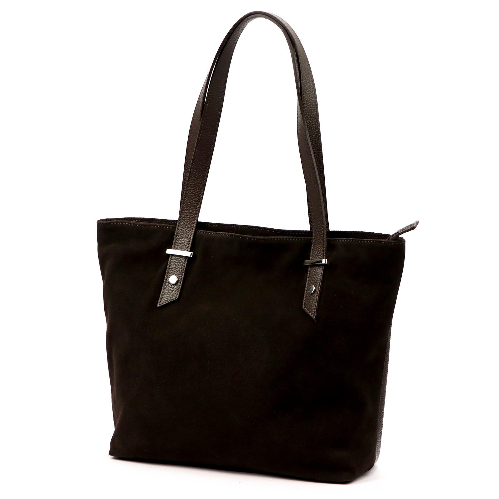 Hnědá Kožená kabelka Luka 360-62