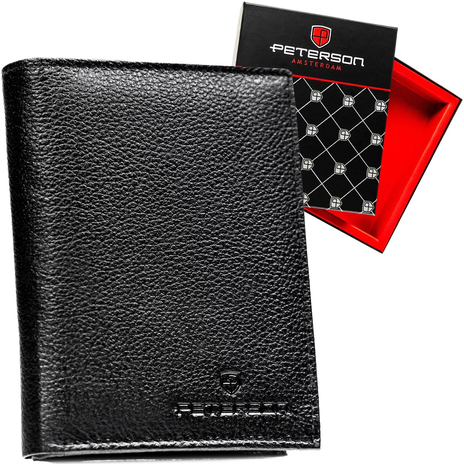 Černá Peněženka Peterson MDPS-4N NTP