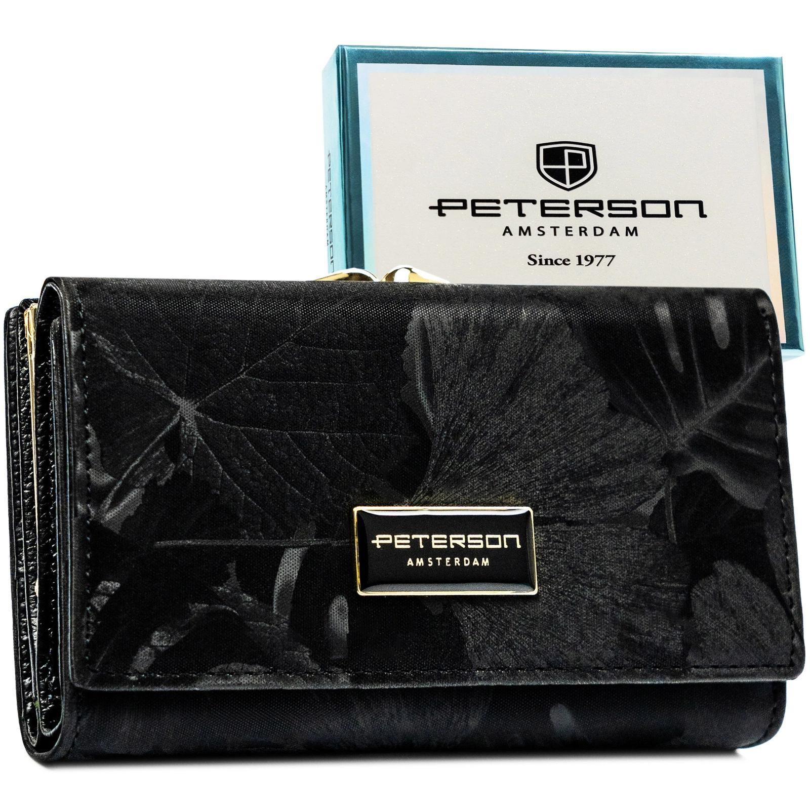Černá Peněženka Peterson FLM-801SP NTP