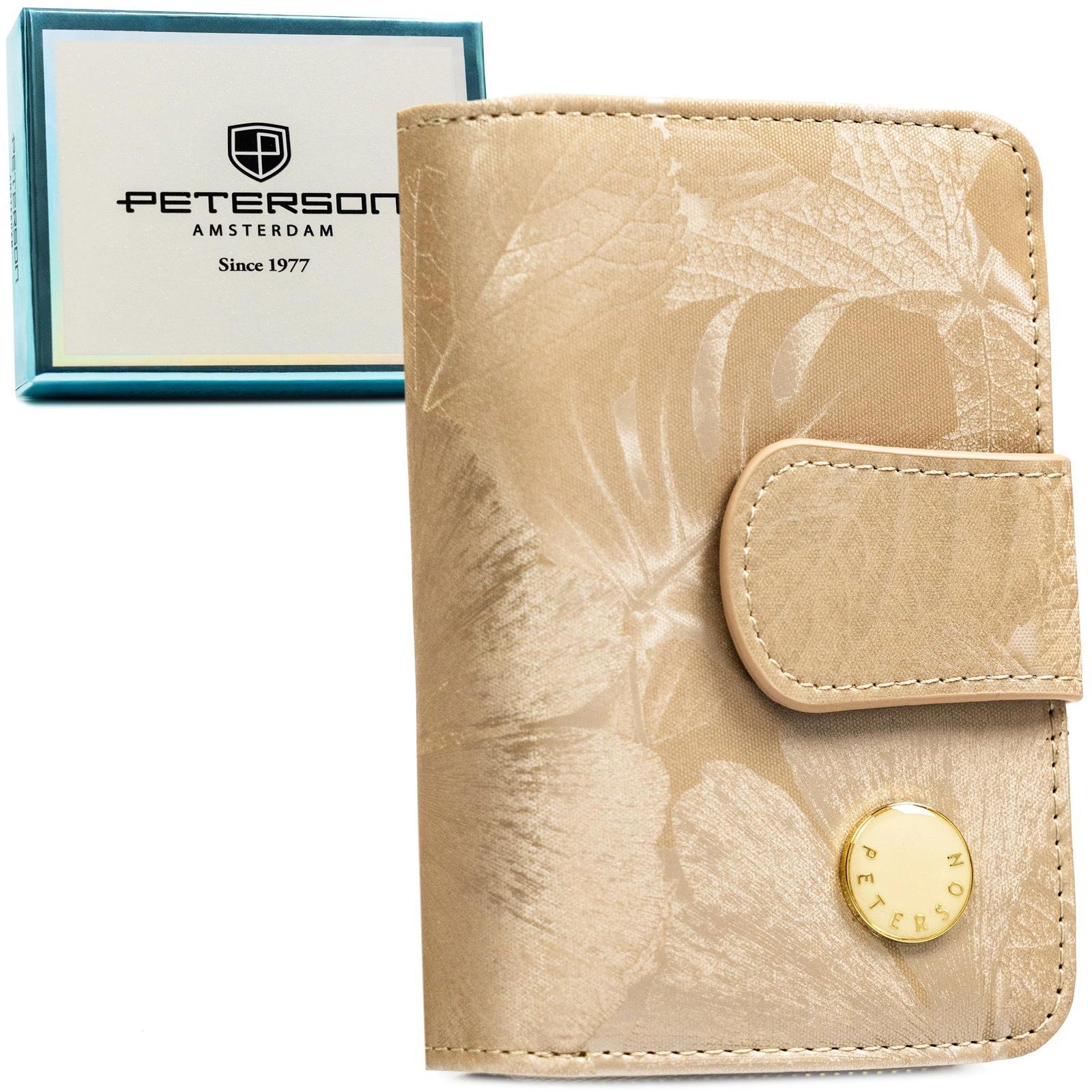 Béžová Peněženka Peterson FLM-511SP NTP