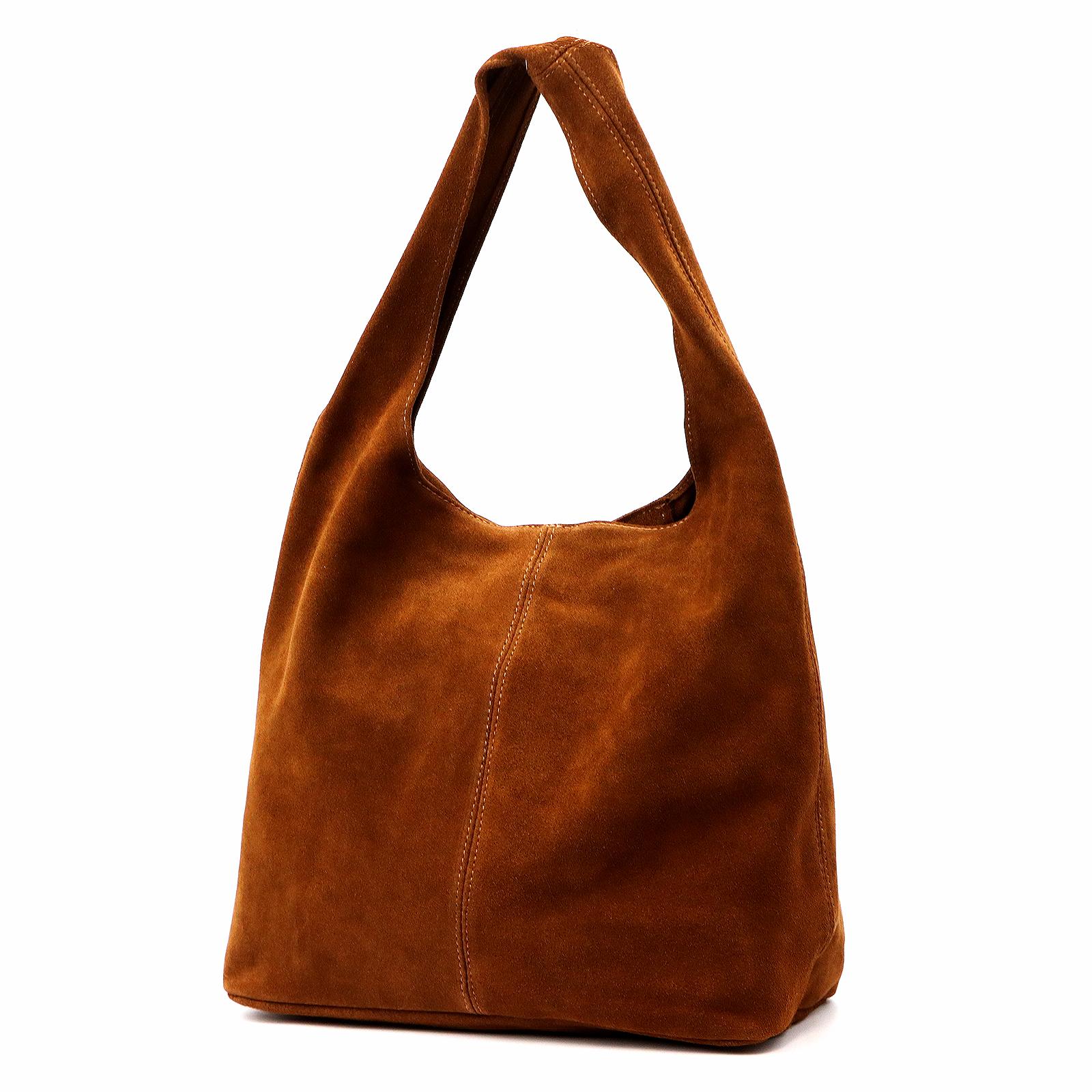 Hnědá Kožená kabelka Camilla 600.01 MUIMERP