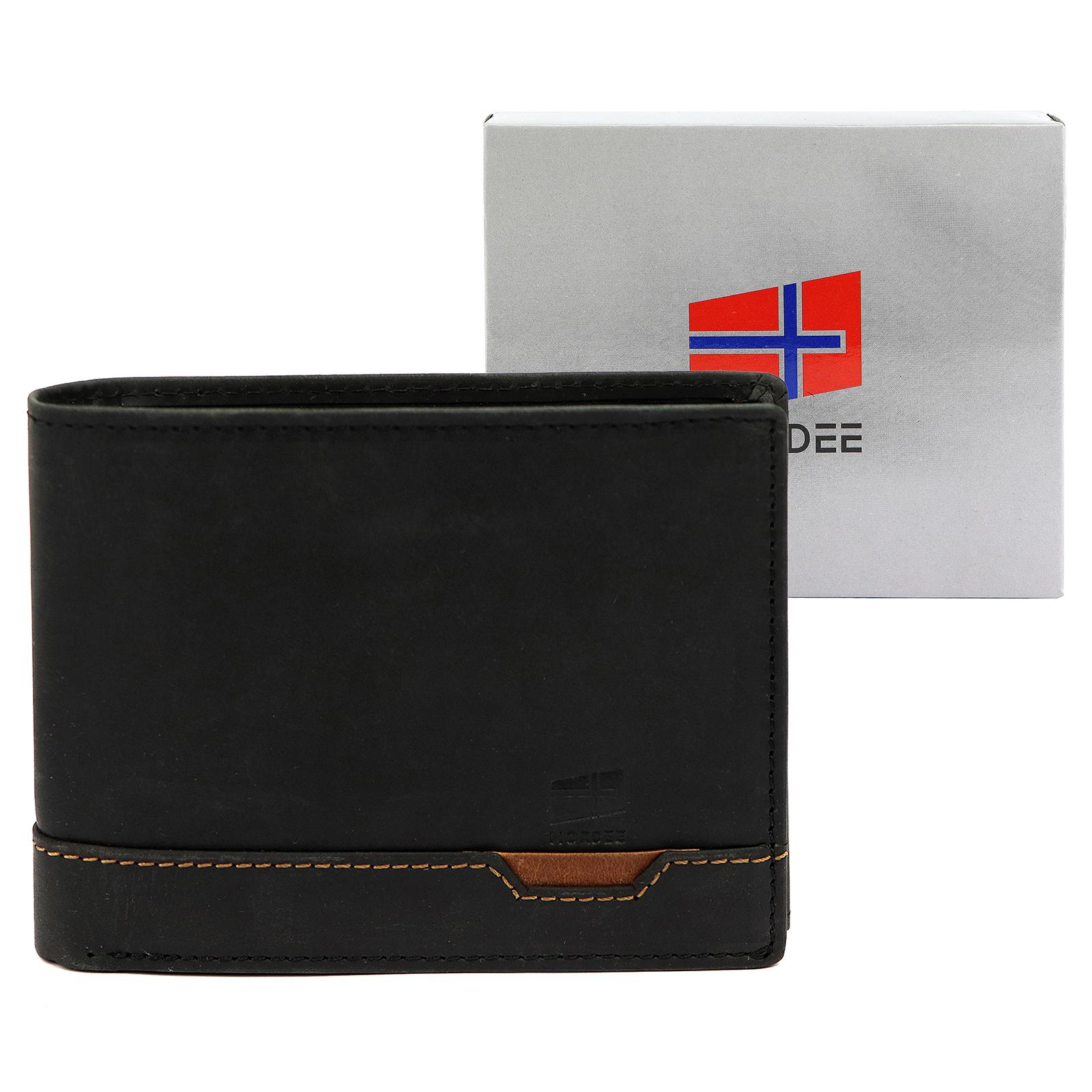 Černá Peněženka Nordee 299N TROJH