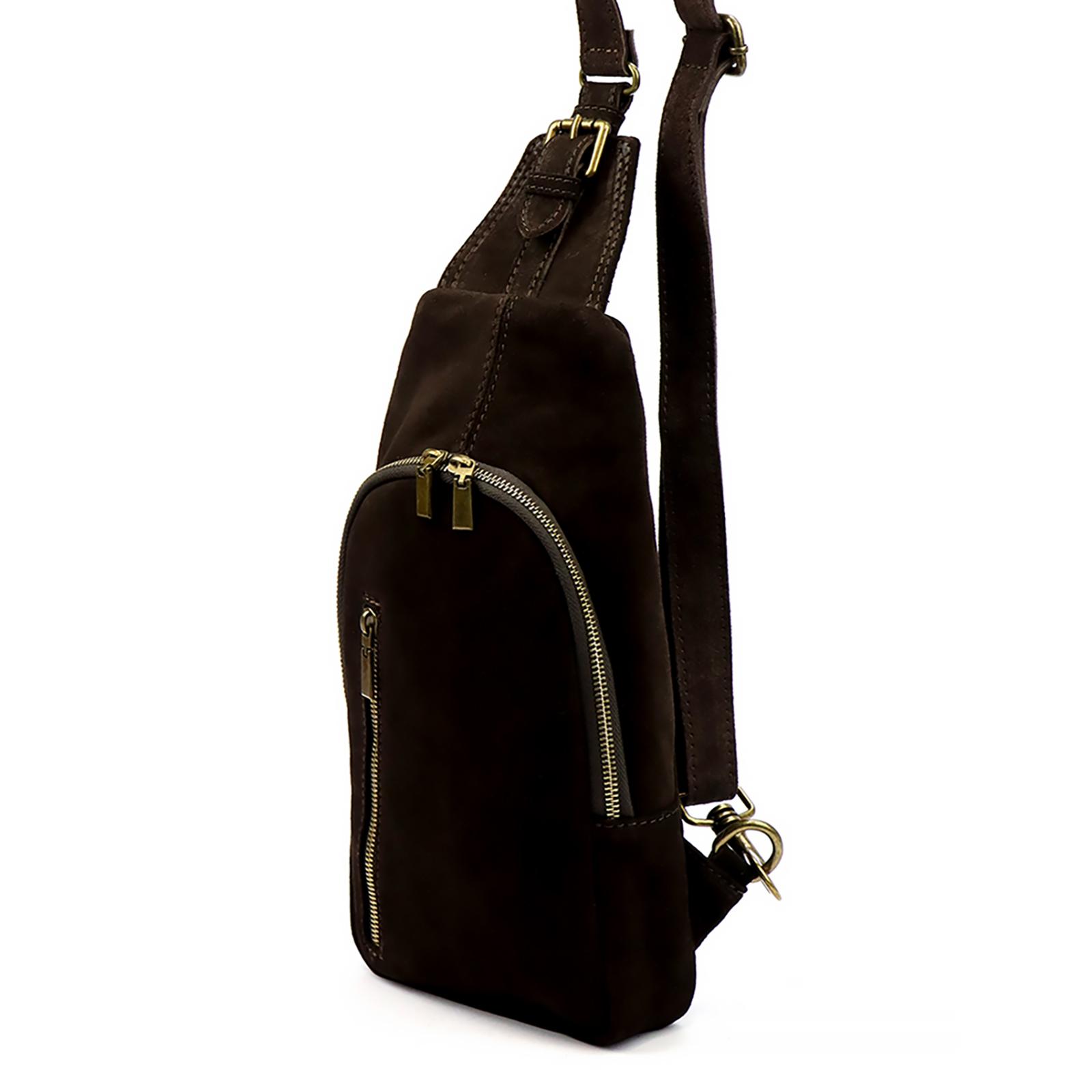 Hnědá Kožená kabelka Camilla 700.01 MUIMERP