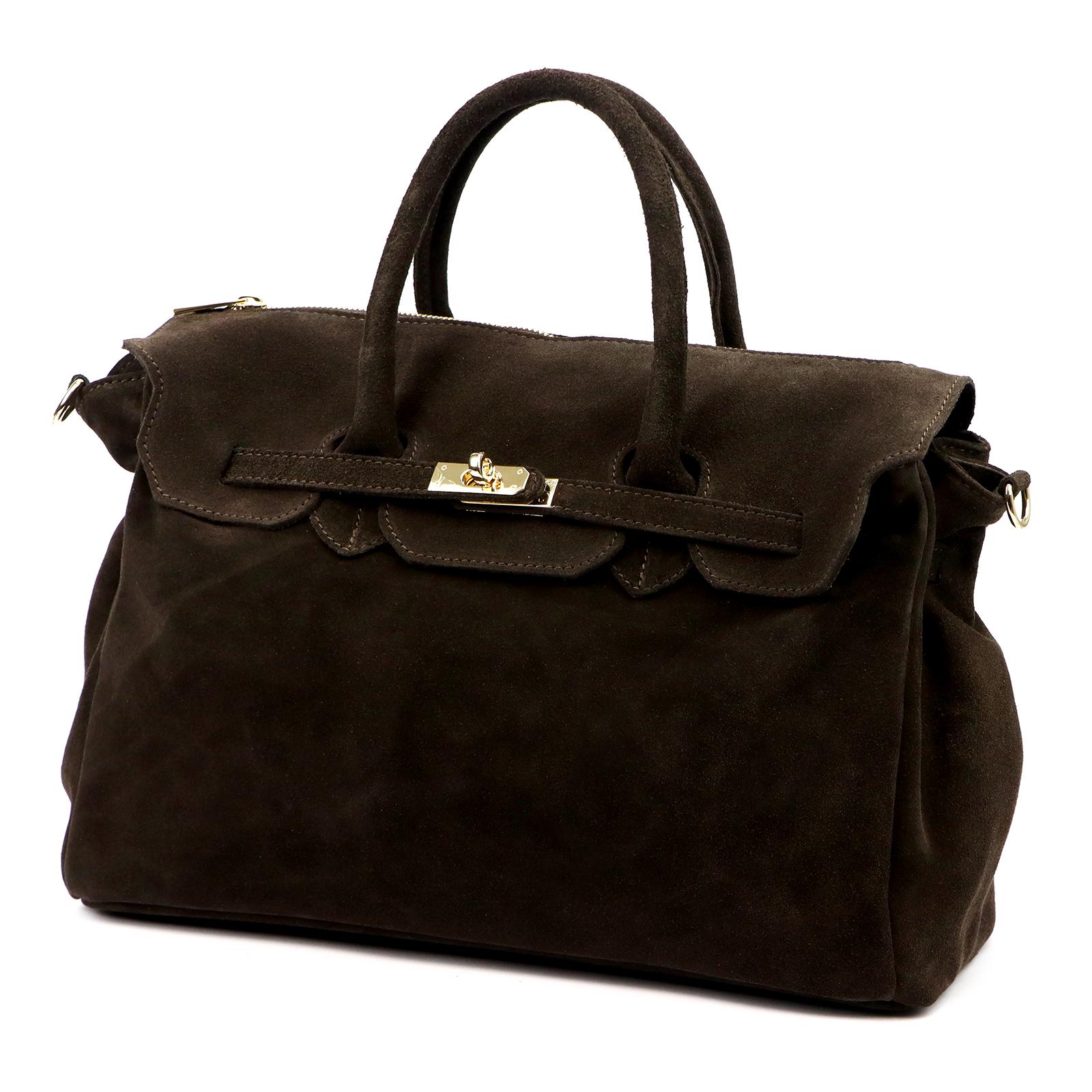 Hnědá Kožená kabelka Camilla 010.01 MUIMERP