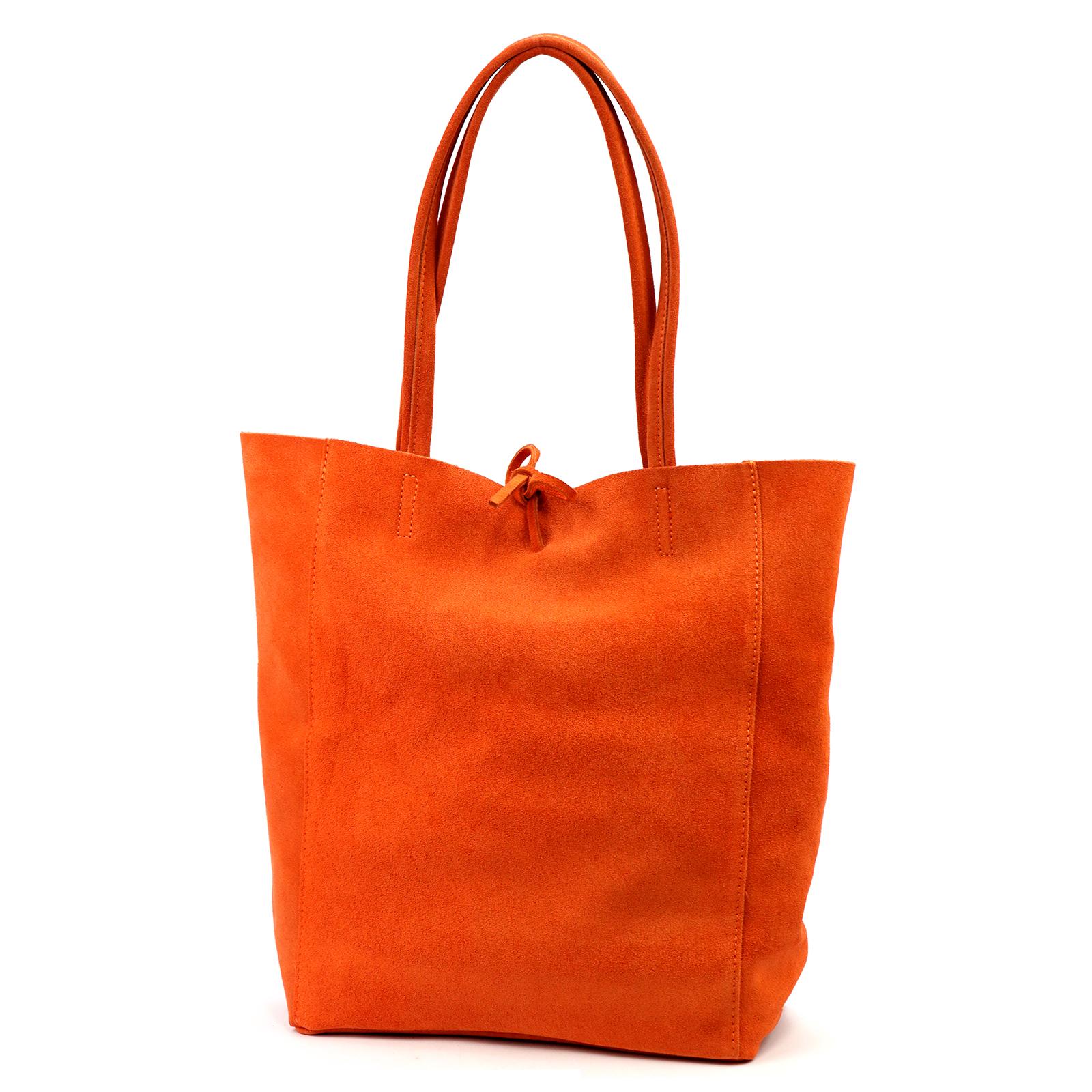 Oranžová Kožená kabelka Patrizia 50-310-914