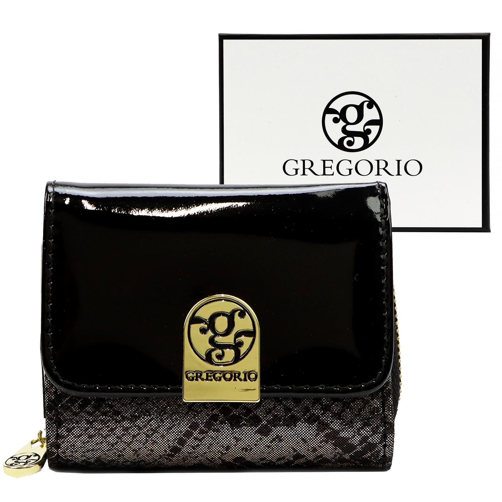 Černá Peněženka Gregorio 821-MLS