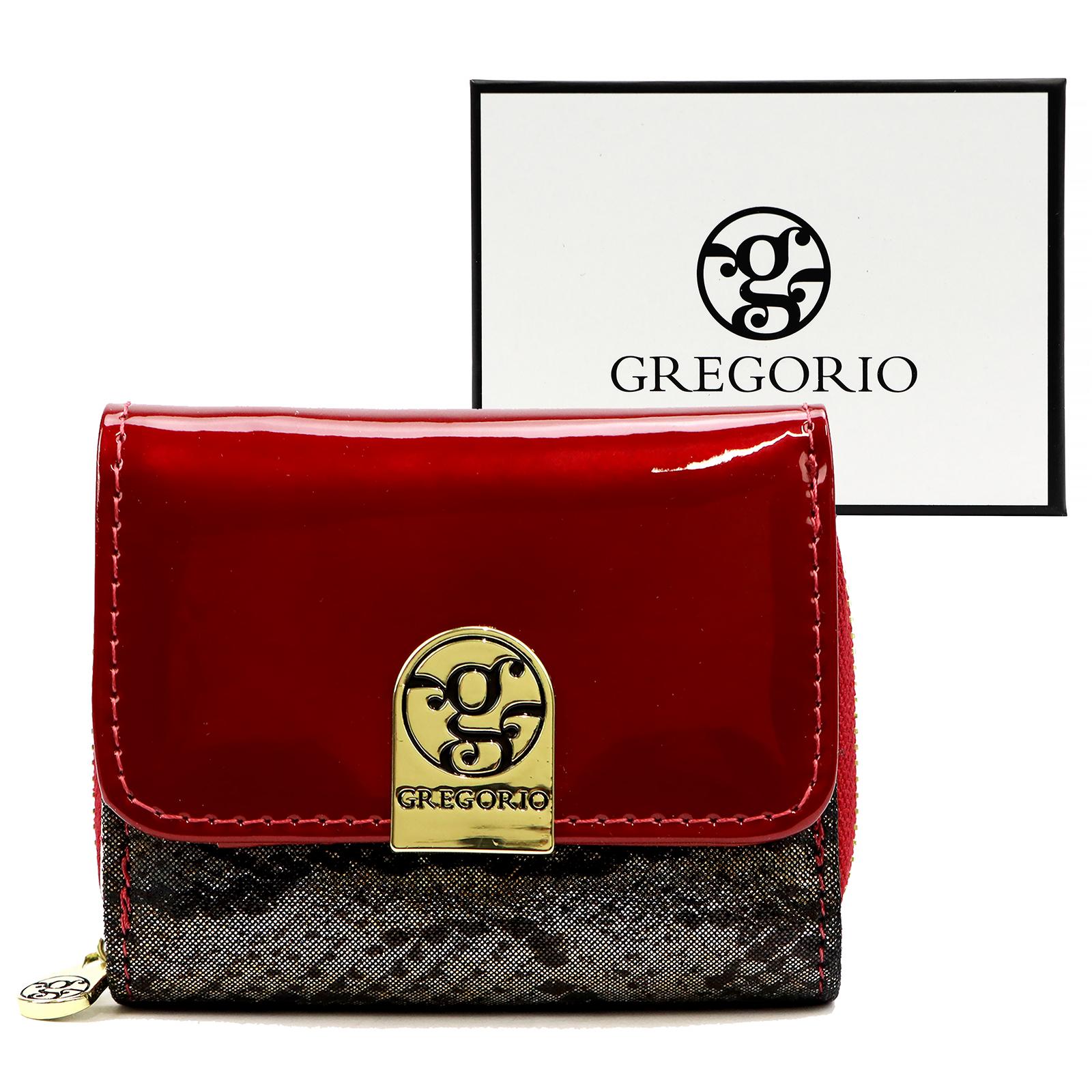 Červená Peněženka Gregorio 821-MLS
