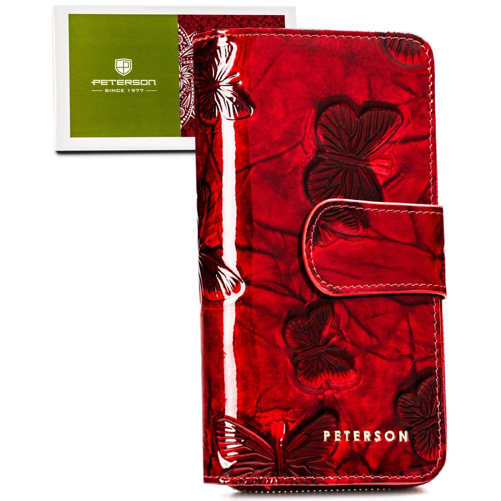 Červená Peněženka Peterson FB-61167 NTP