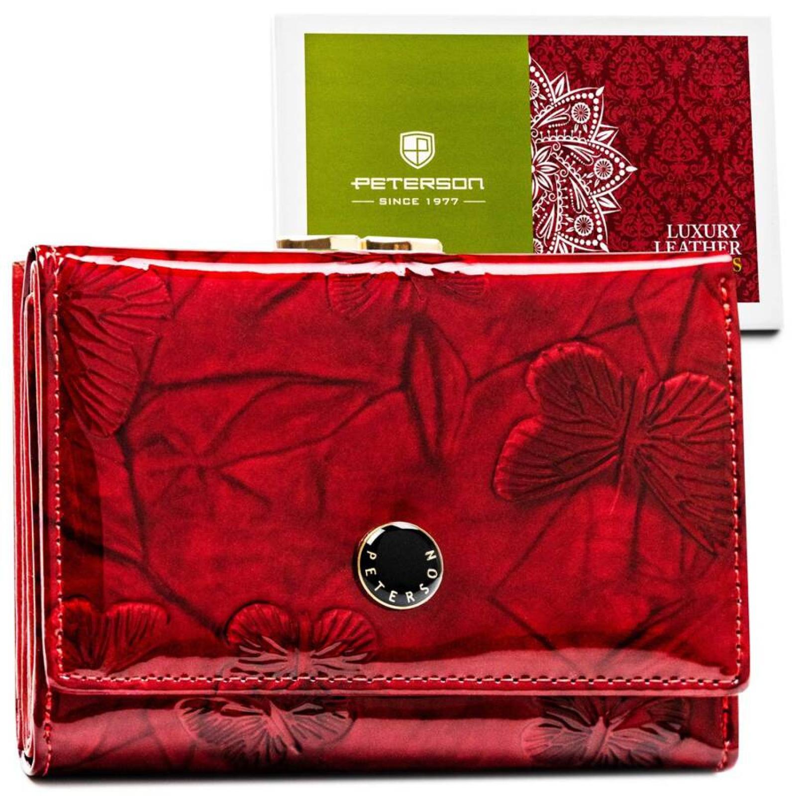 Červená Peněženka Peterson CBFB-90-51 NTP