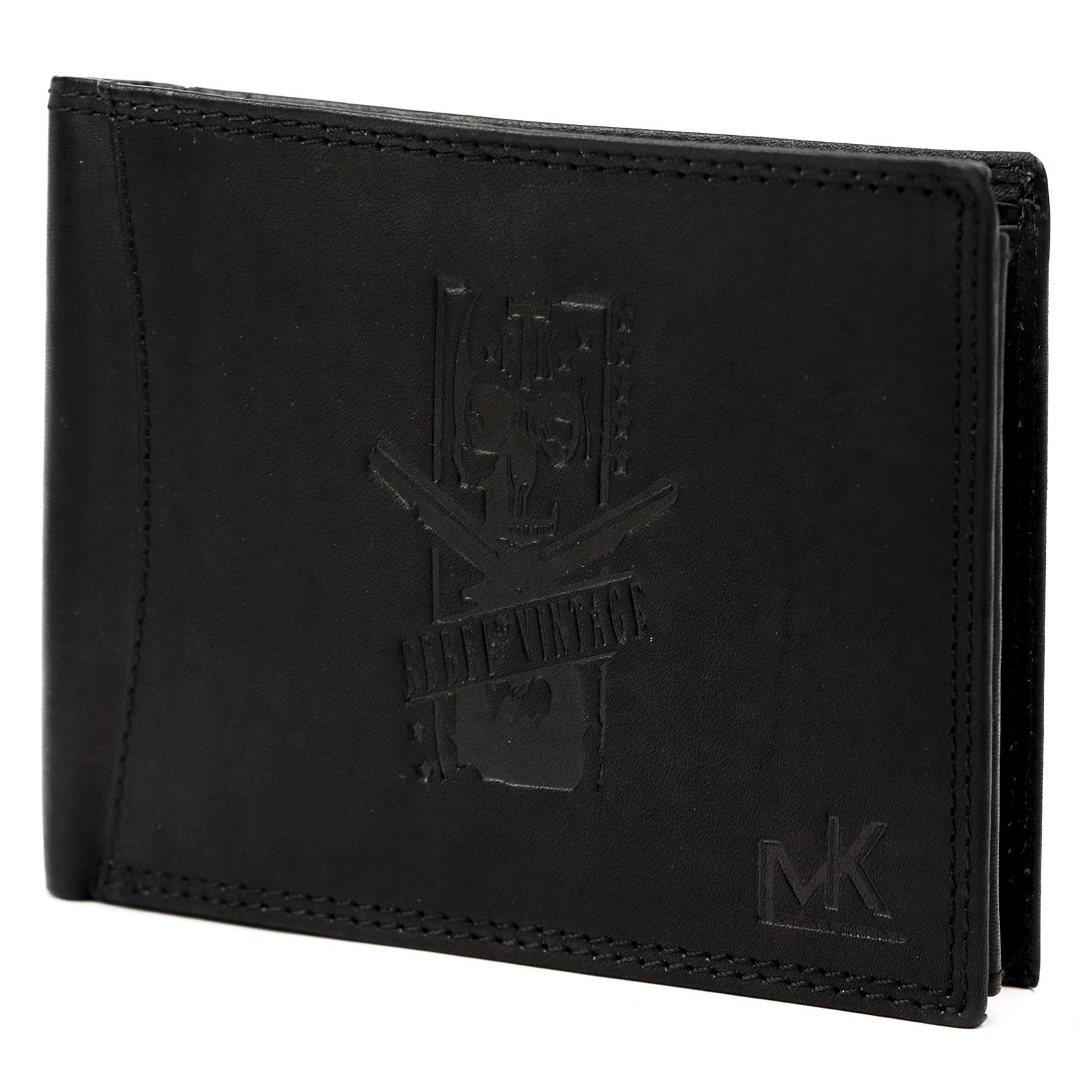 Černá Peněženka Money Kepper EGATNIV LEBER 0065 DDC