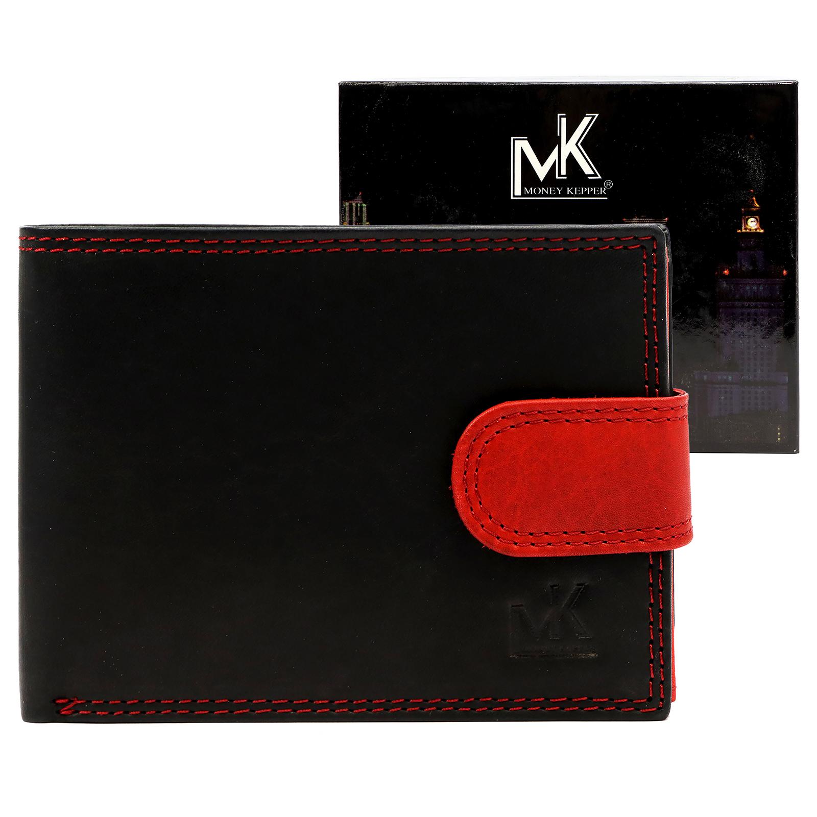 Černá Peněženka Money Kepper DIFR B0065 MNC