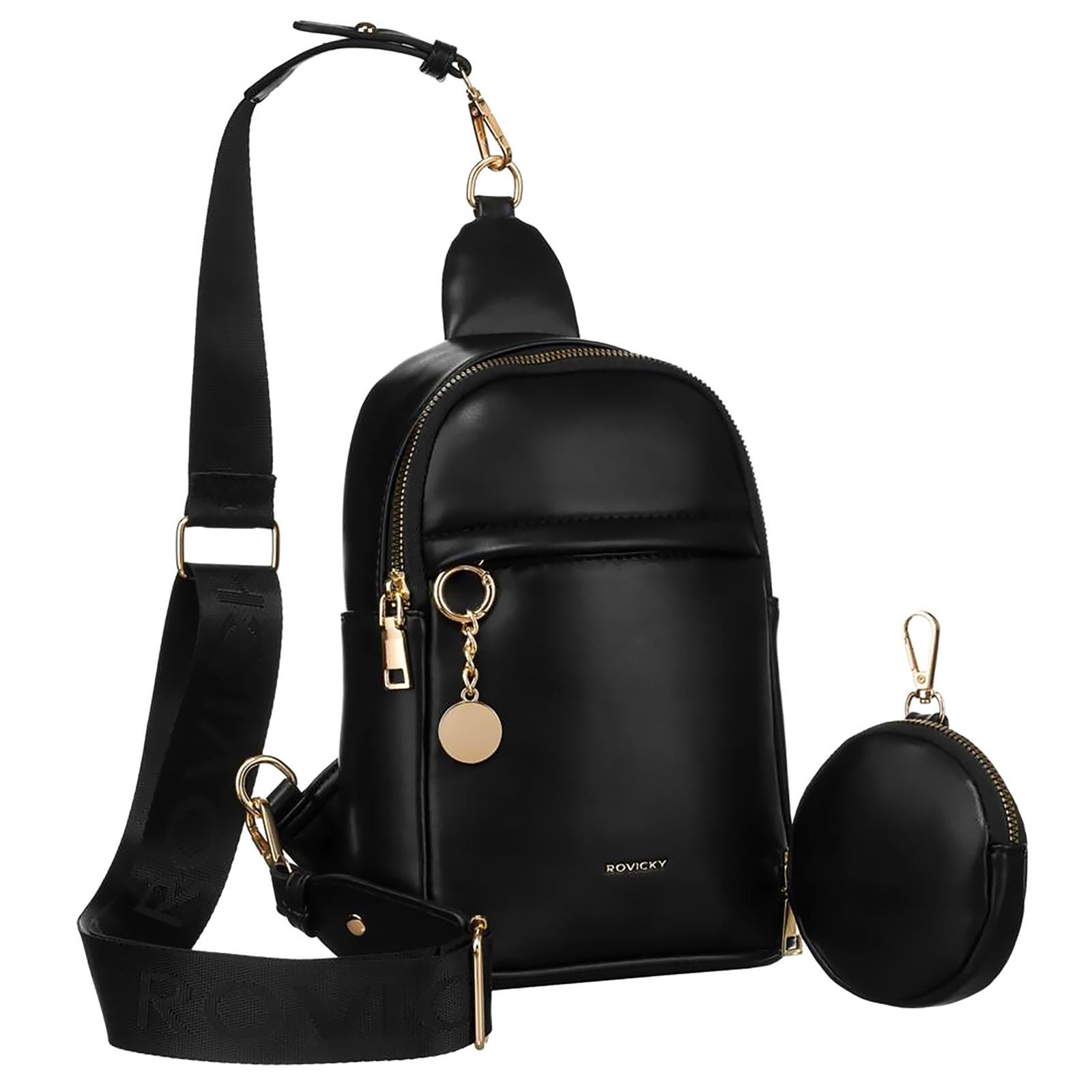 Černá Kabelka Rovicky 8-ELA-REN-R