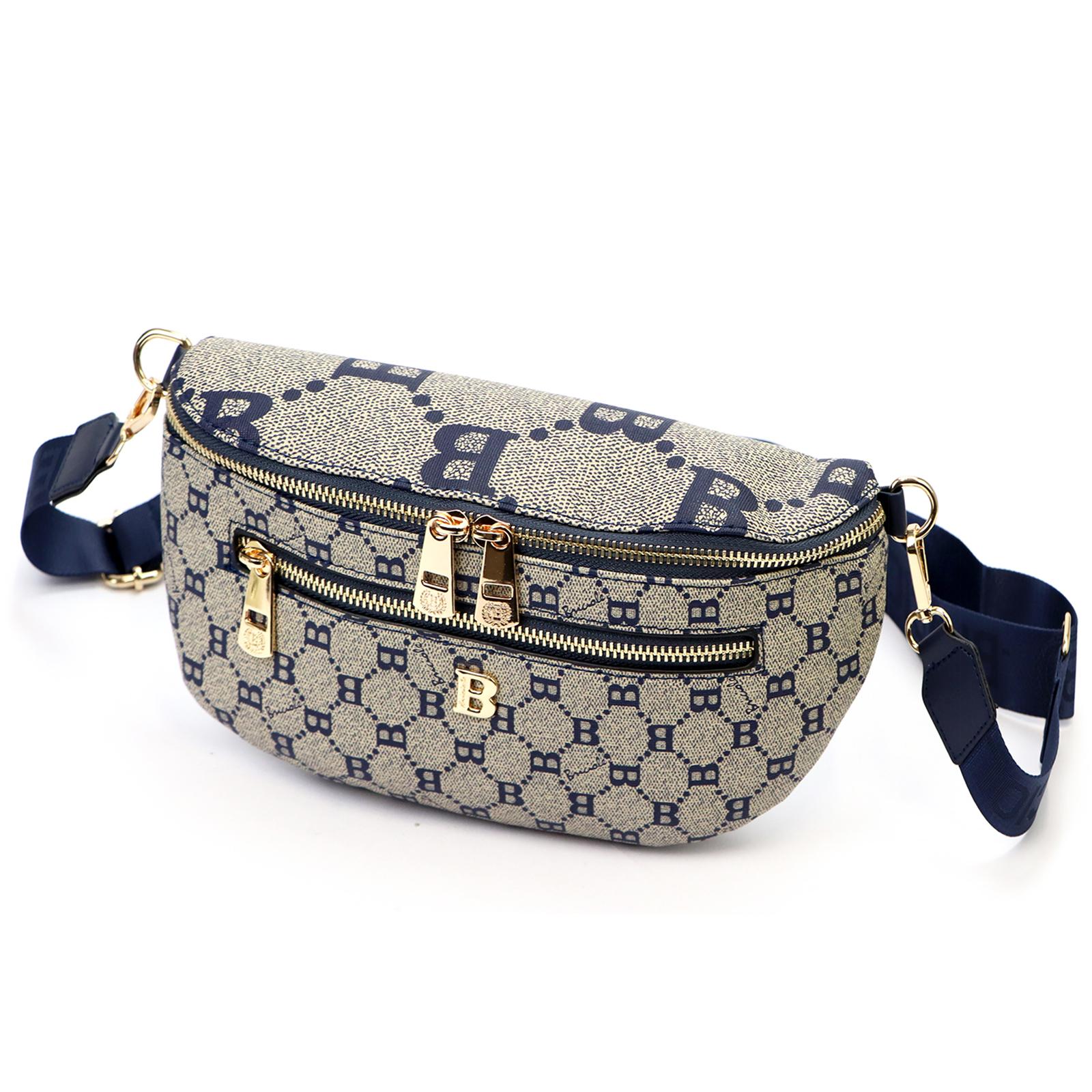 Modrá Kabelka BRICIOLE 9302