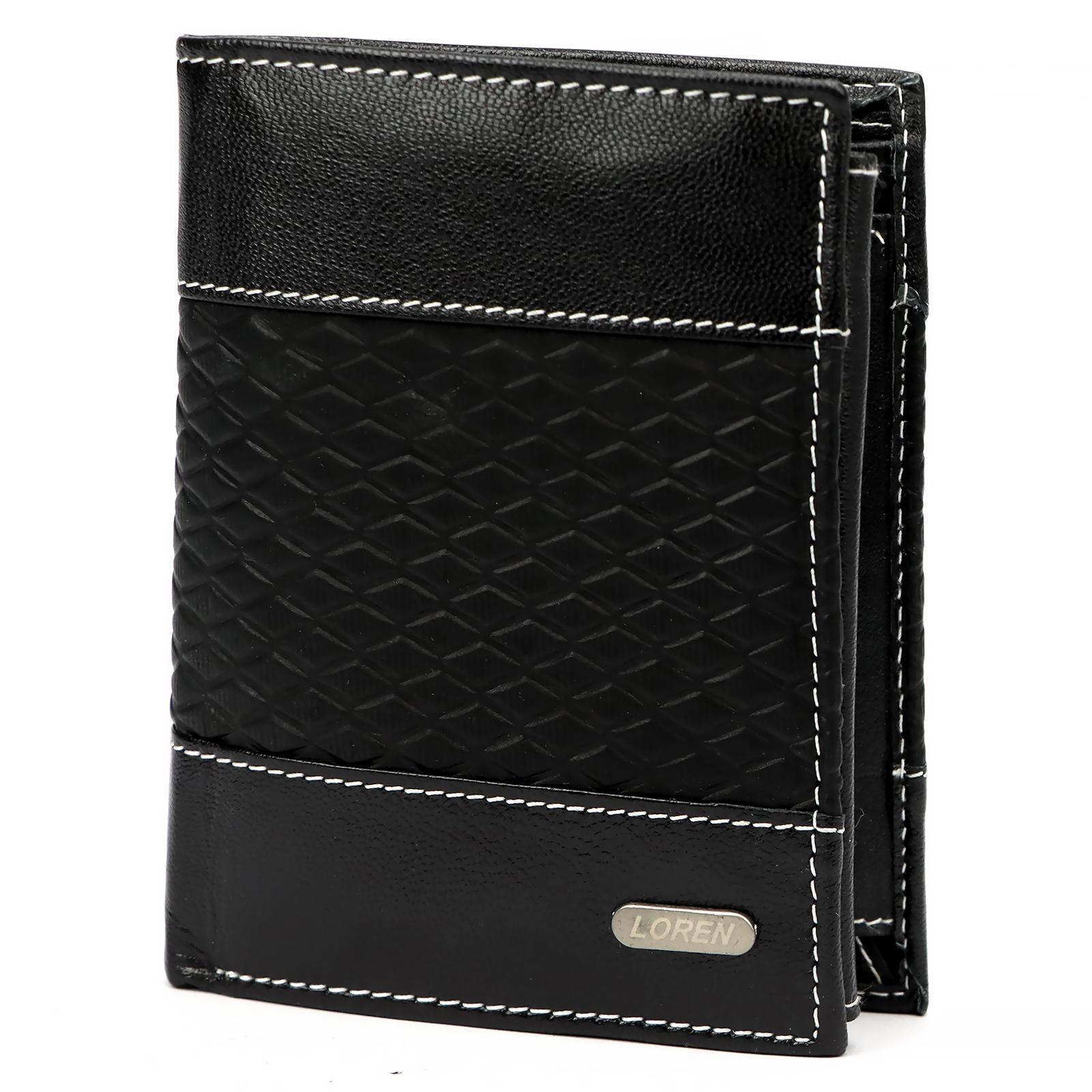 Černá Peněženka Loren GDD-4N