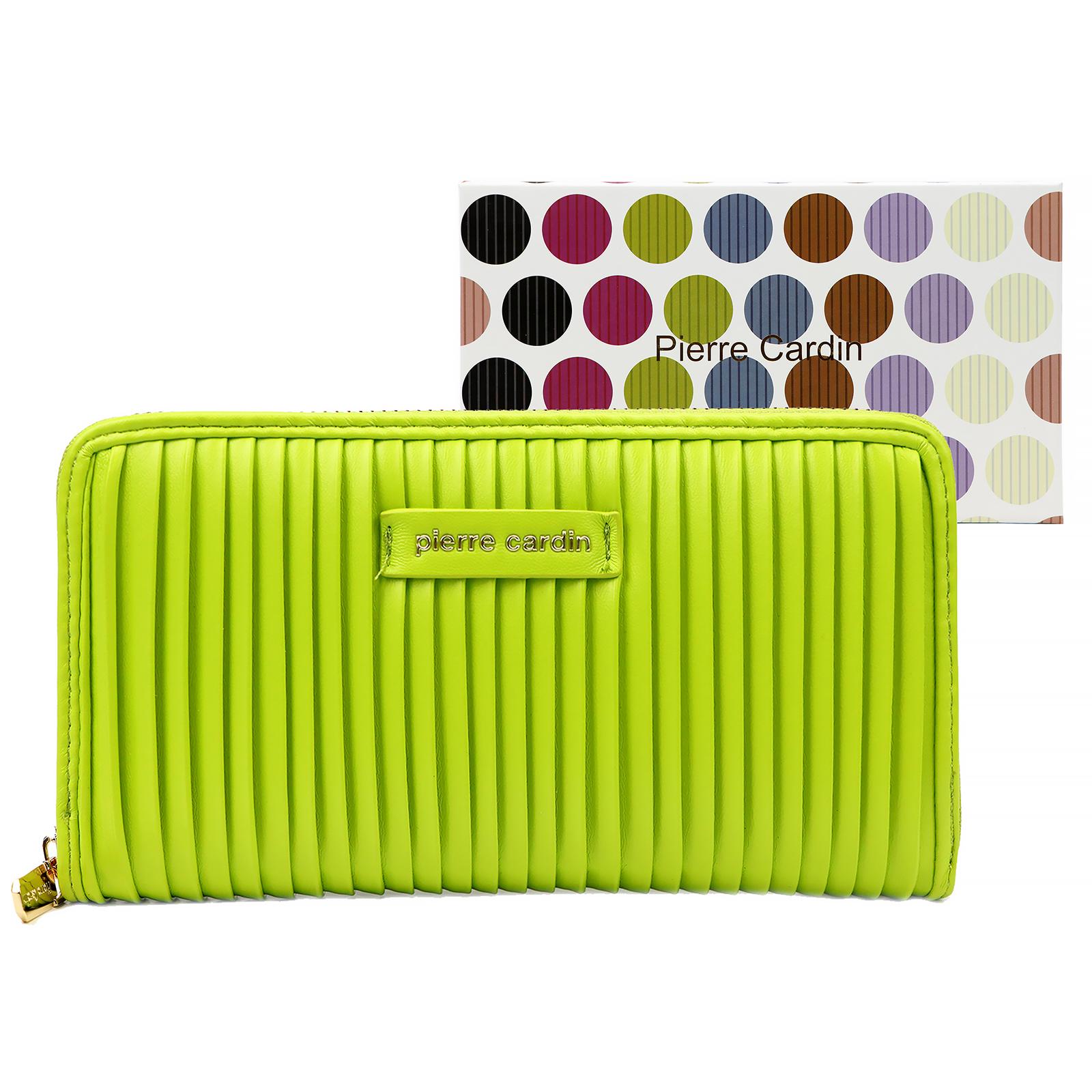 Zelená Peněženka Pierre Cardin 0401 01SSIM