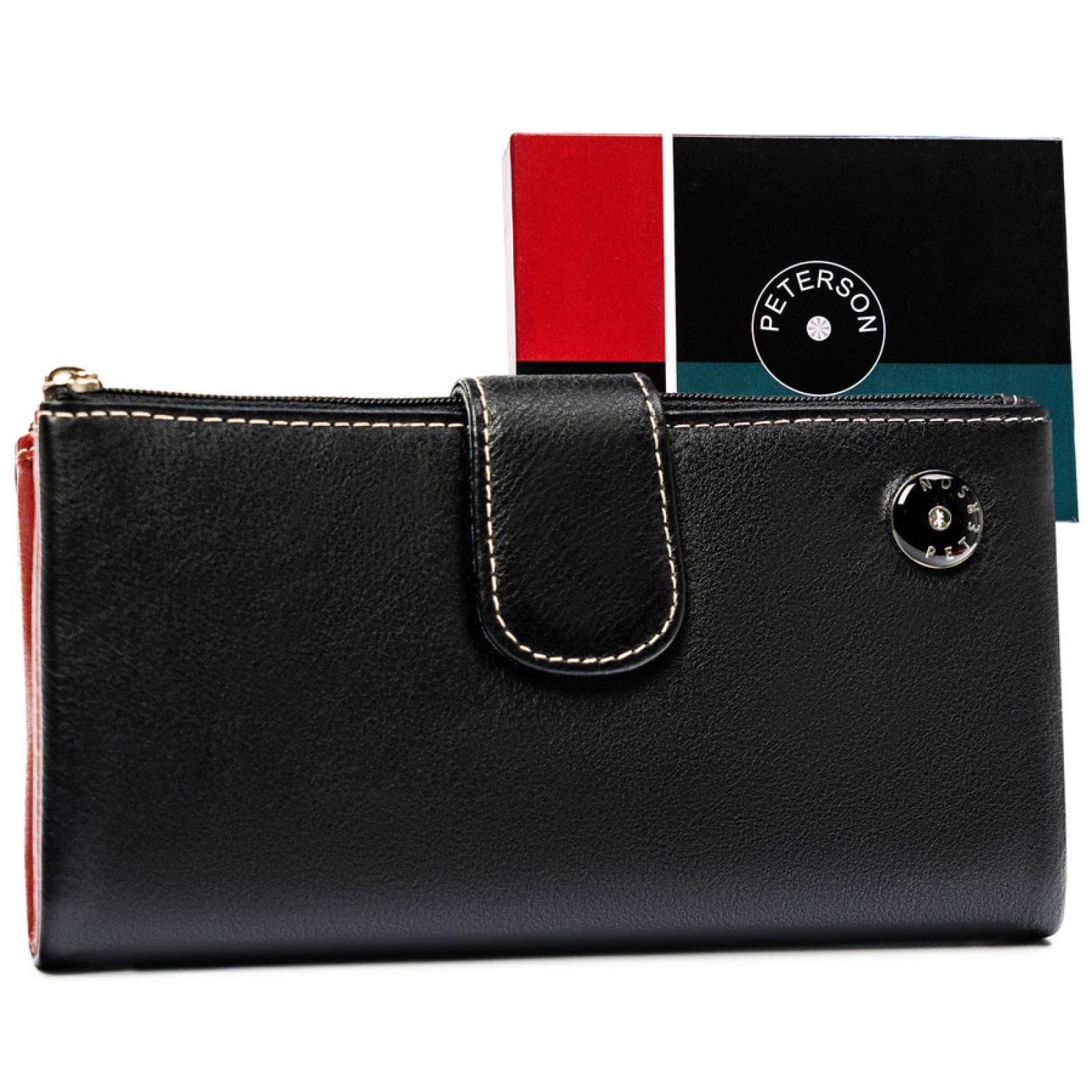 Černá Peněženka Peterson KNM-L-42D NTP