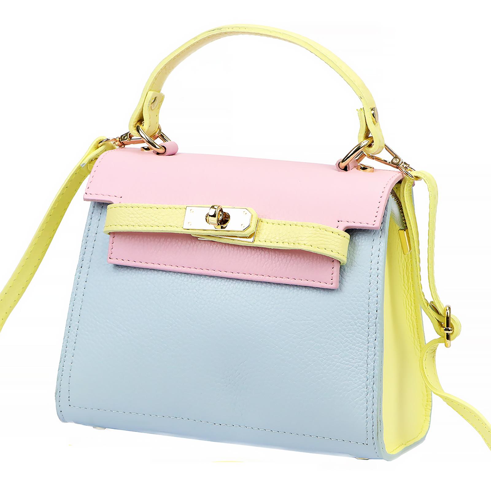 Barevná Kožená kabelka Luka ORALLOD NM 71-91