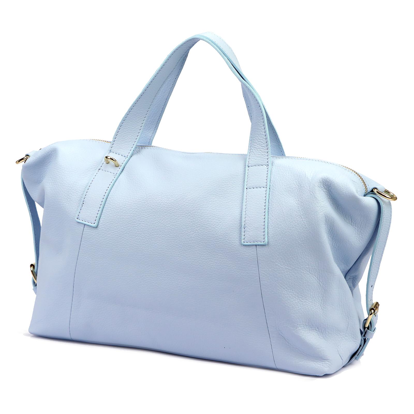 Modrá Kožená kabelka Luka ORALLOD 190-62