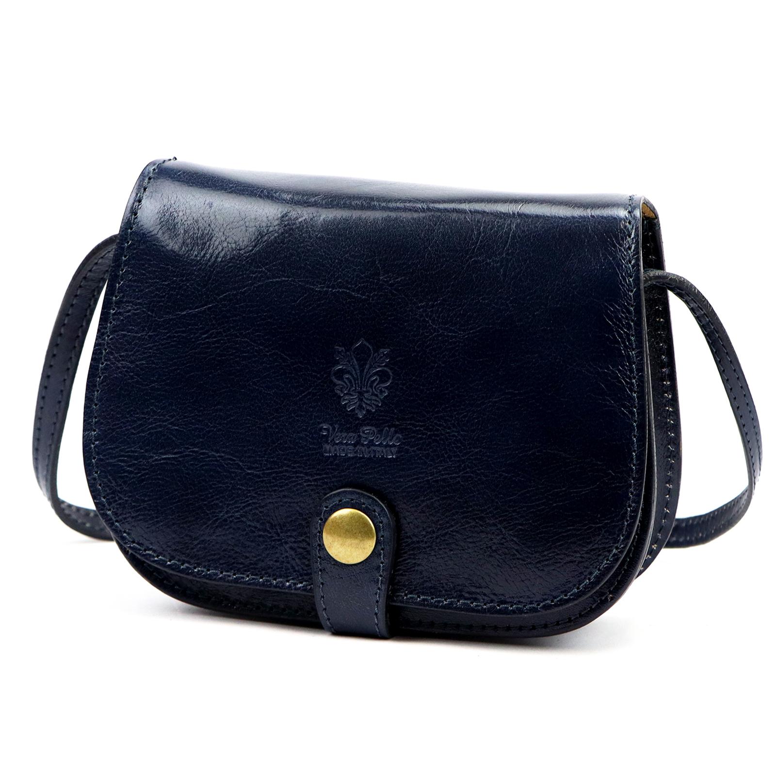 Modrá Kožená kabelka Florence 288 .TRA