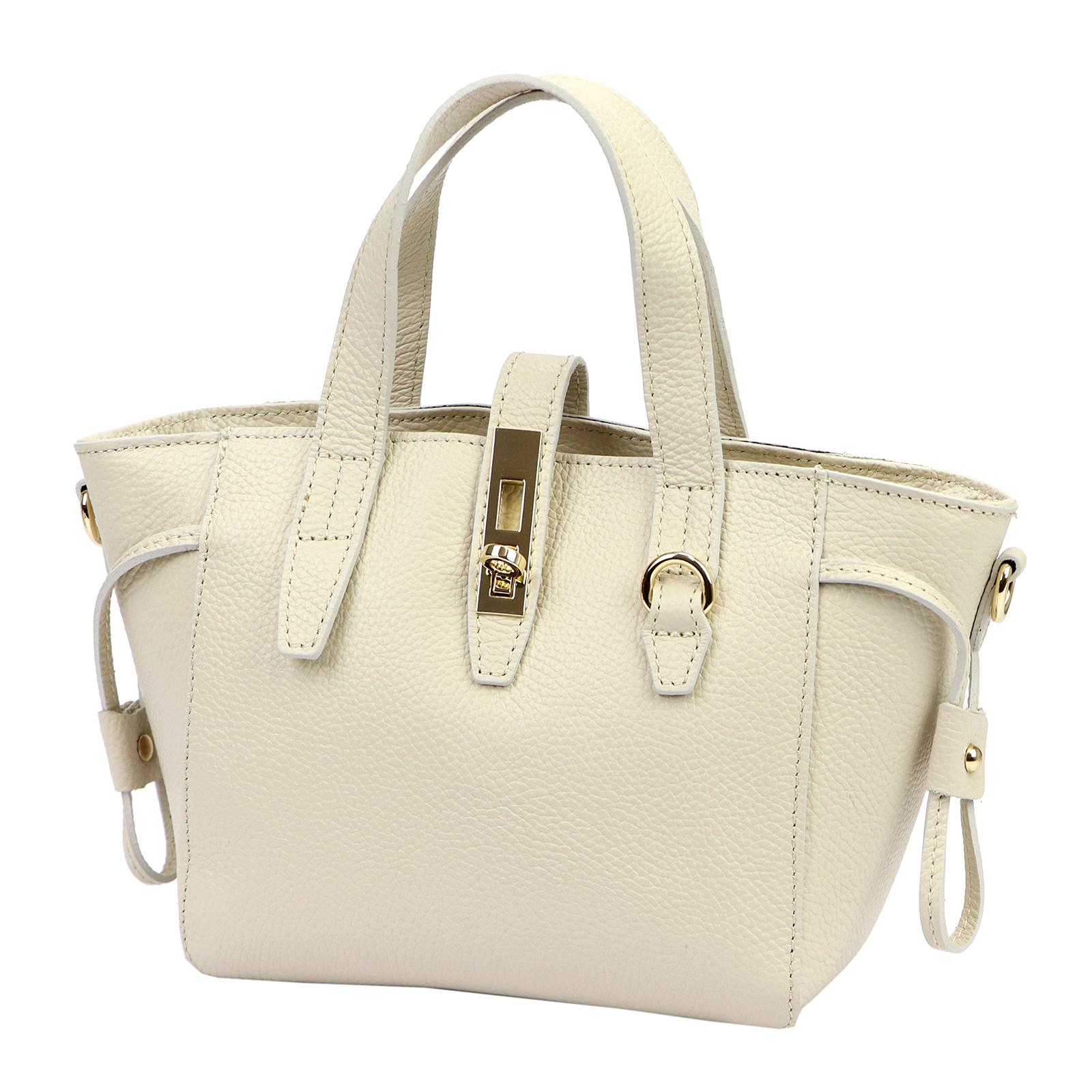 Béžová Kožená kabelka Luka ORALLOD 290-42