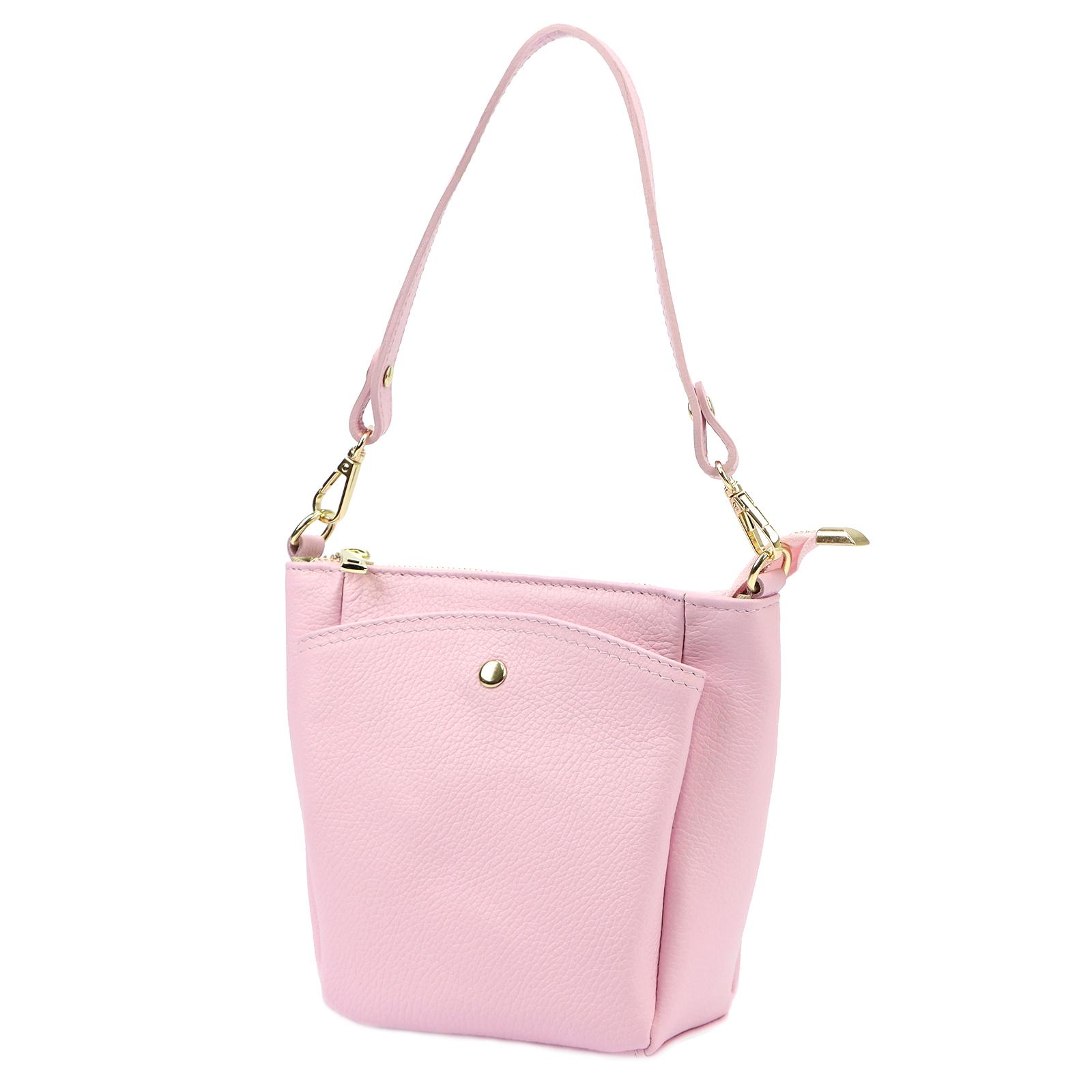 Béžová Kožená kabelka Luka ORALLOD 810-62