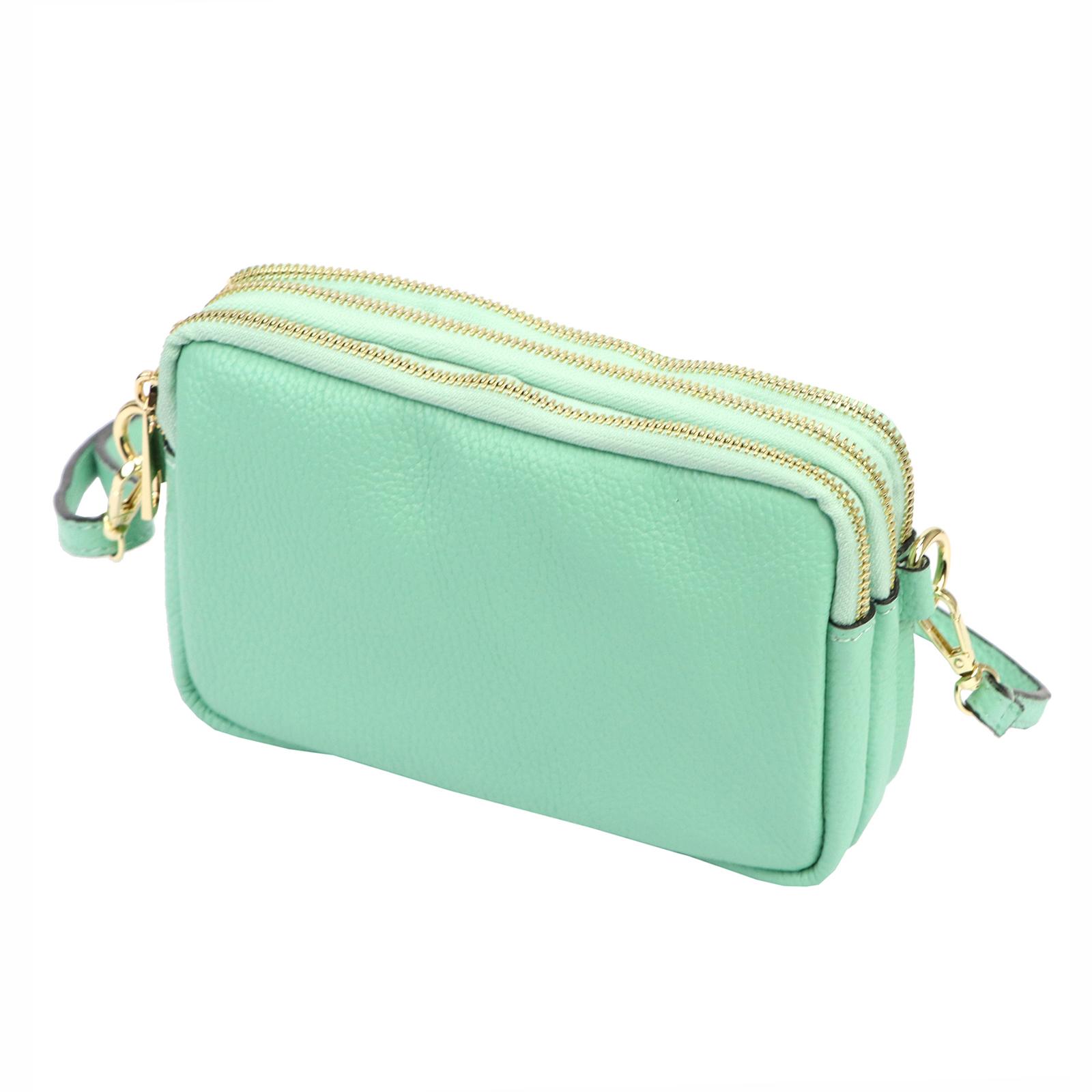 Zelená Kožená kabelka Luka ORALLOD 880-62