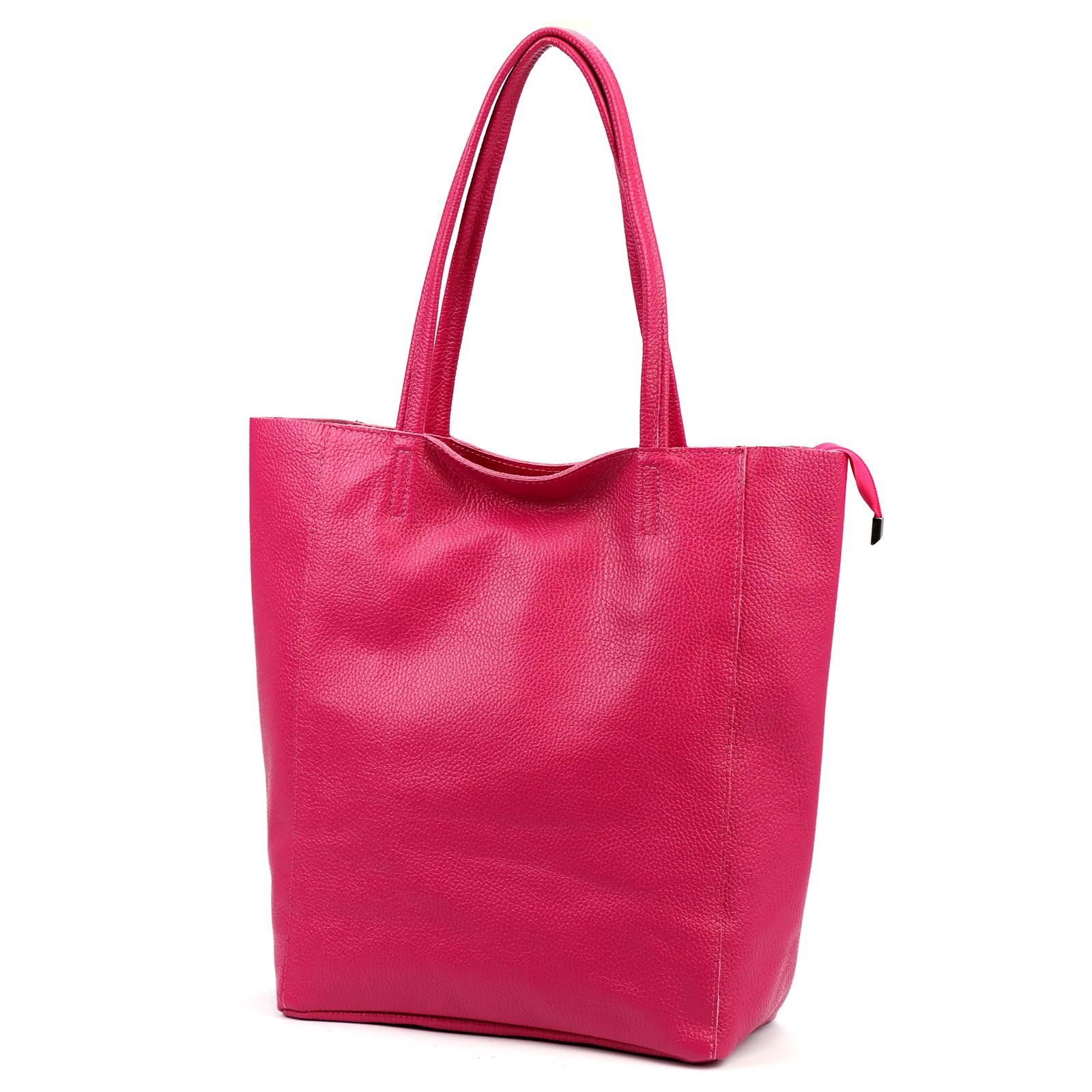 Růžová Kožená kabelka Luka ORALLOD 480-62