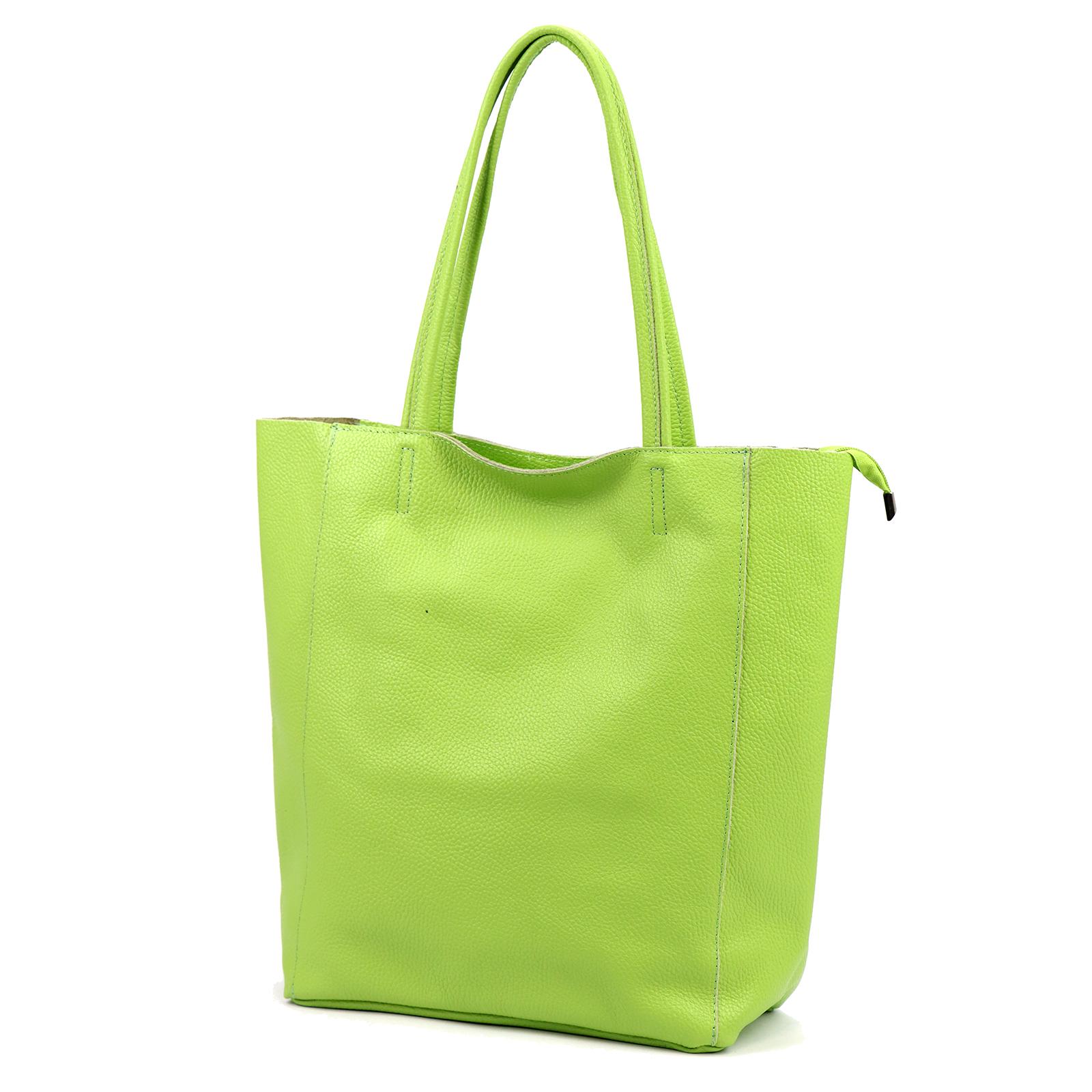 Zelená Kožená kabelka Luka ORALLOD 480-62